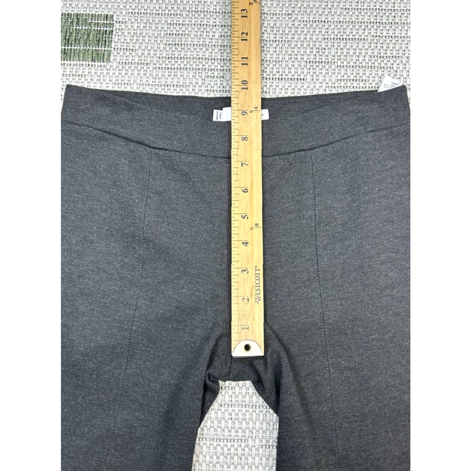 Vince Camuto Vince Camuto Leggings Womens Small Gray Mid Rise Athleisure Running Workout Yoga Size 28" / US 6 / IT 42 - 5 Thumbnail
