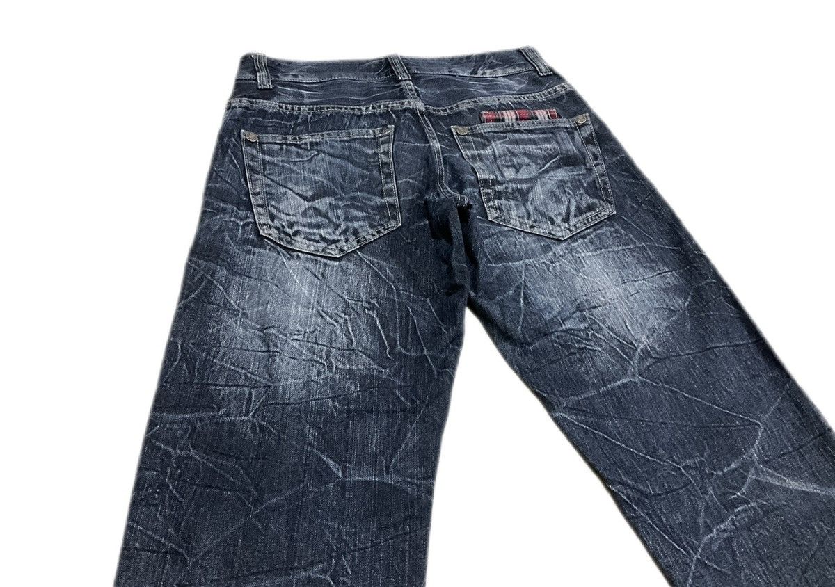 Hysteric Glamour × If Six Was Nine × Japanese Brand 🔥Sick Y2K Wild Life Poem Denim Skull Faded Clawmark Size US 30 / EU 46 - 8 Thumbnail