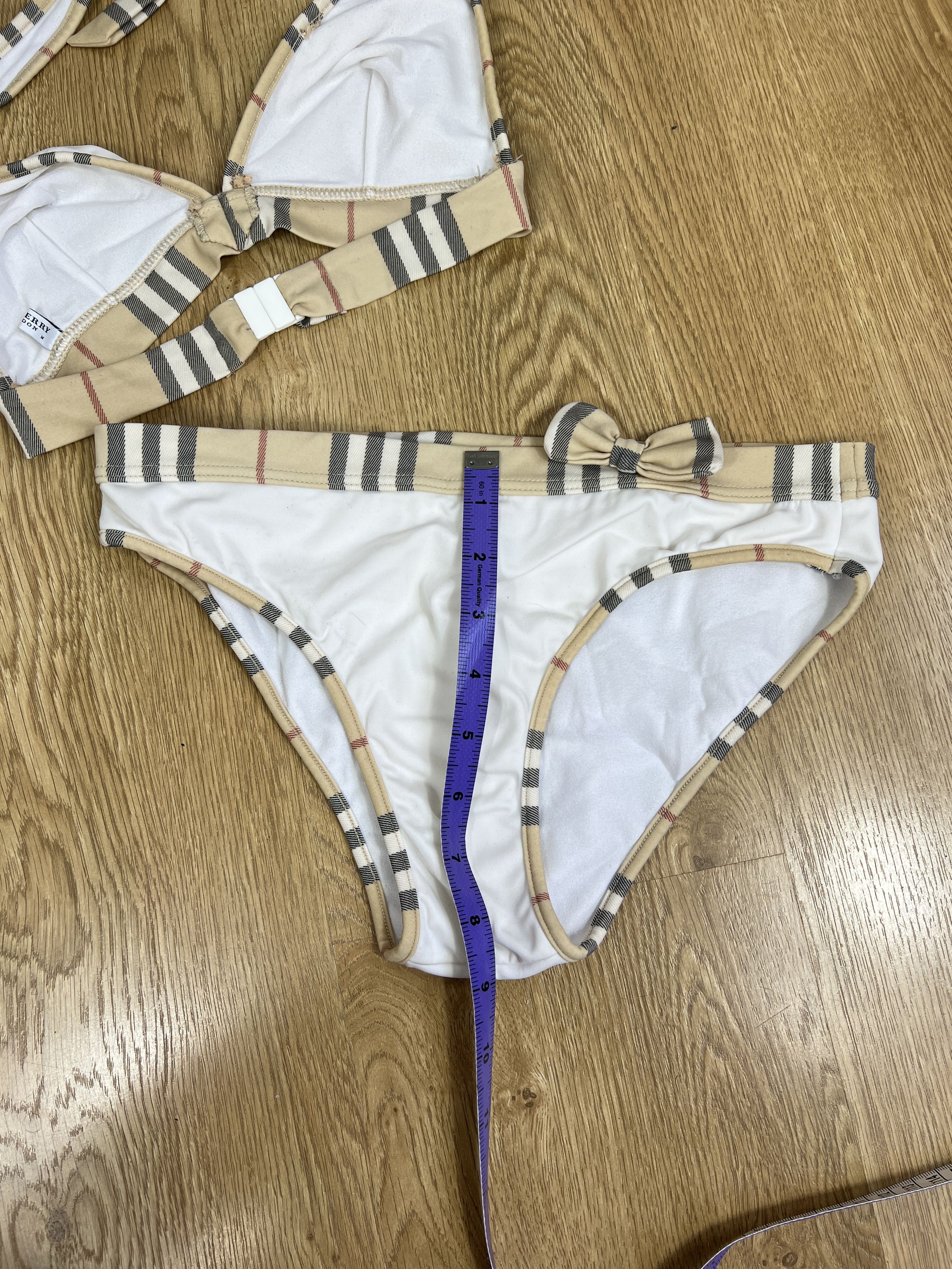 Burberry BURBERRY NOVACHECK SWIMSUIT Size ONE SIZE - 8 Thumbnail