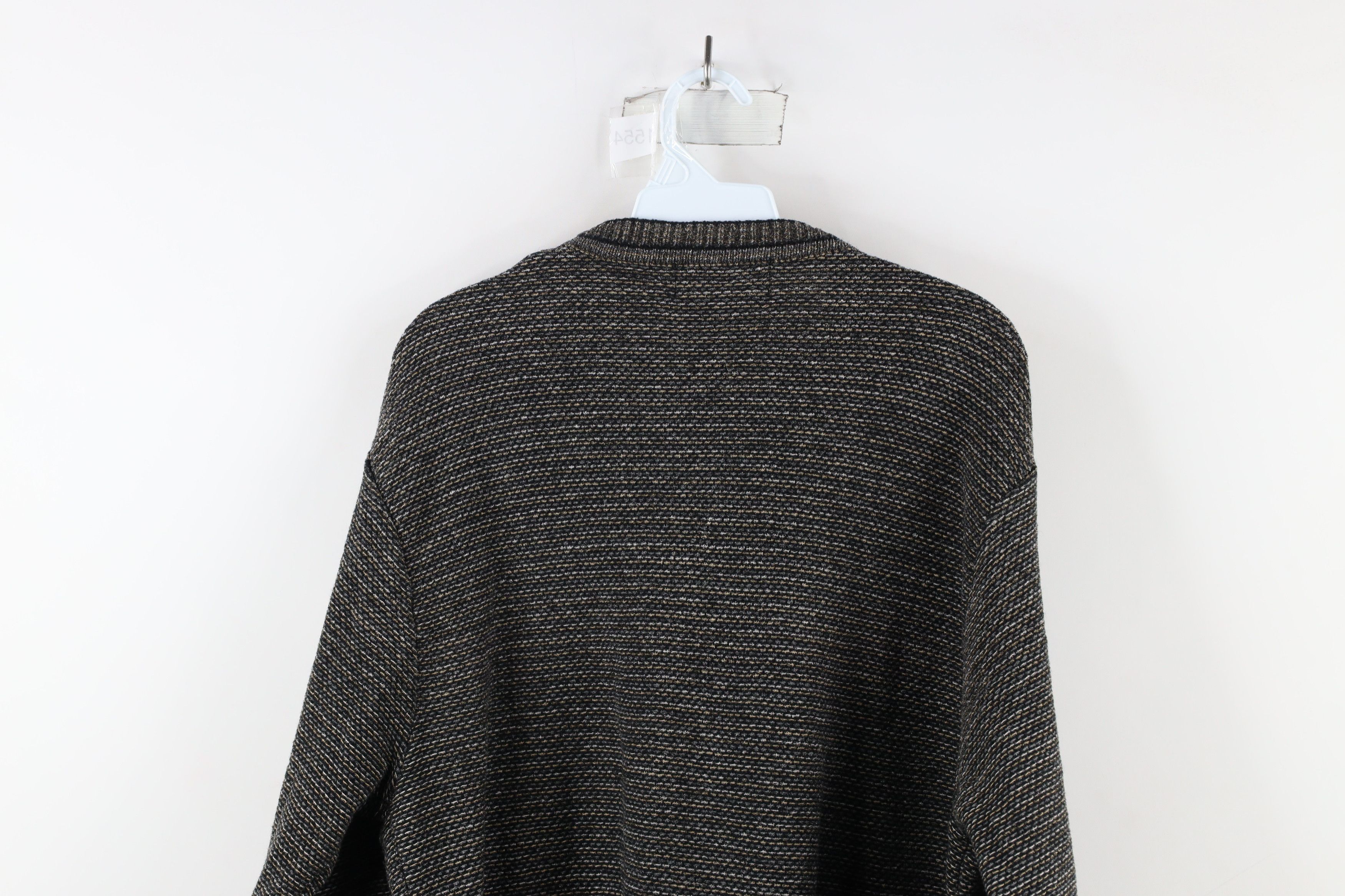Vintage Vintage 90s Coogi Style Ed Bassmaster Blend Knit Sweater Size US L / EU 52-54 / 3 - 6 Thumbnail