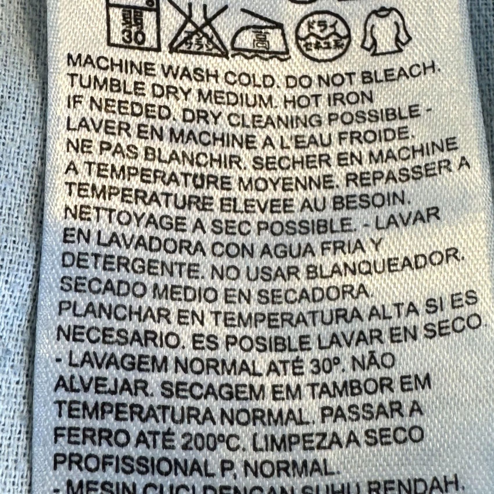 Levi's Levis 505 Jeans Mens 36x34 Blue Straight Leg Denim Regular Fit Classic Size US 36 / EU 52 - 6 Thumbnail