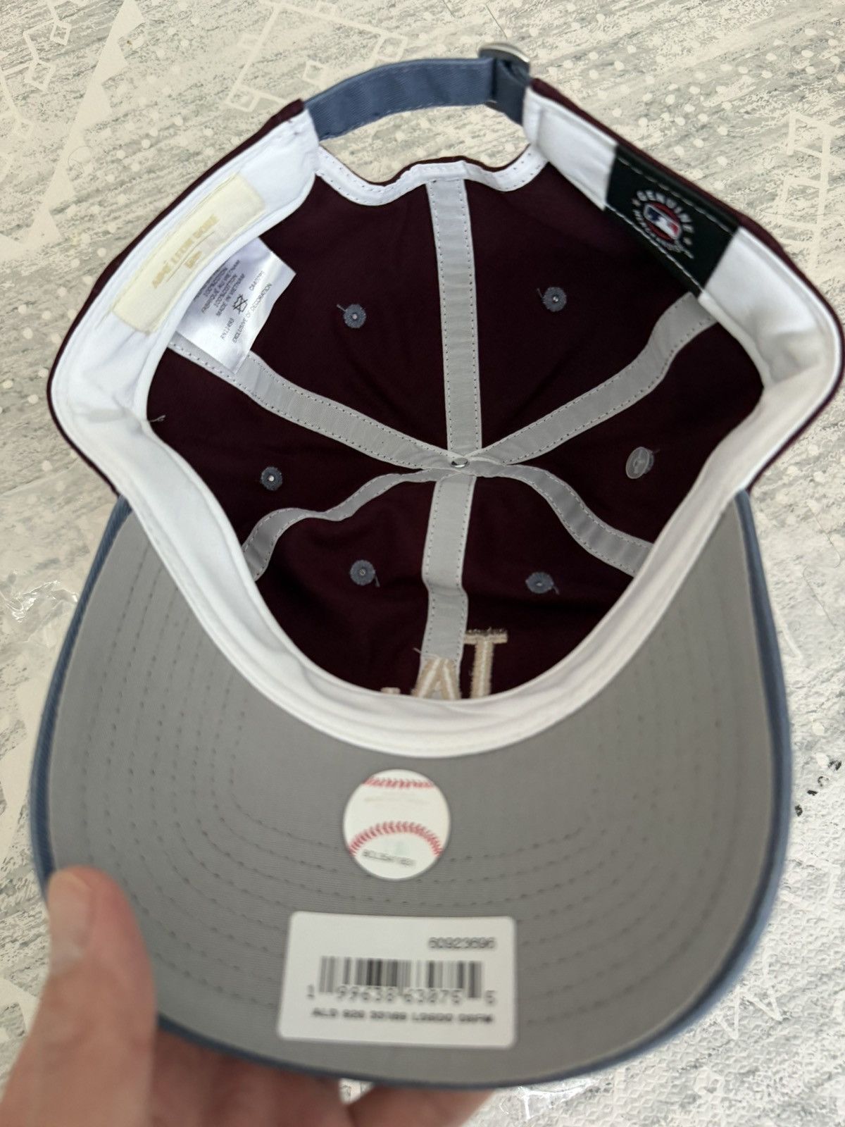 Aime Leon Dore Aime Leon Dore LA Dodgers Colorblock Ballpark Hat SS26 Size ONE SIZE - 4 Thumbnail