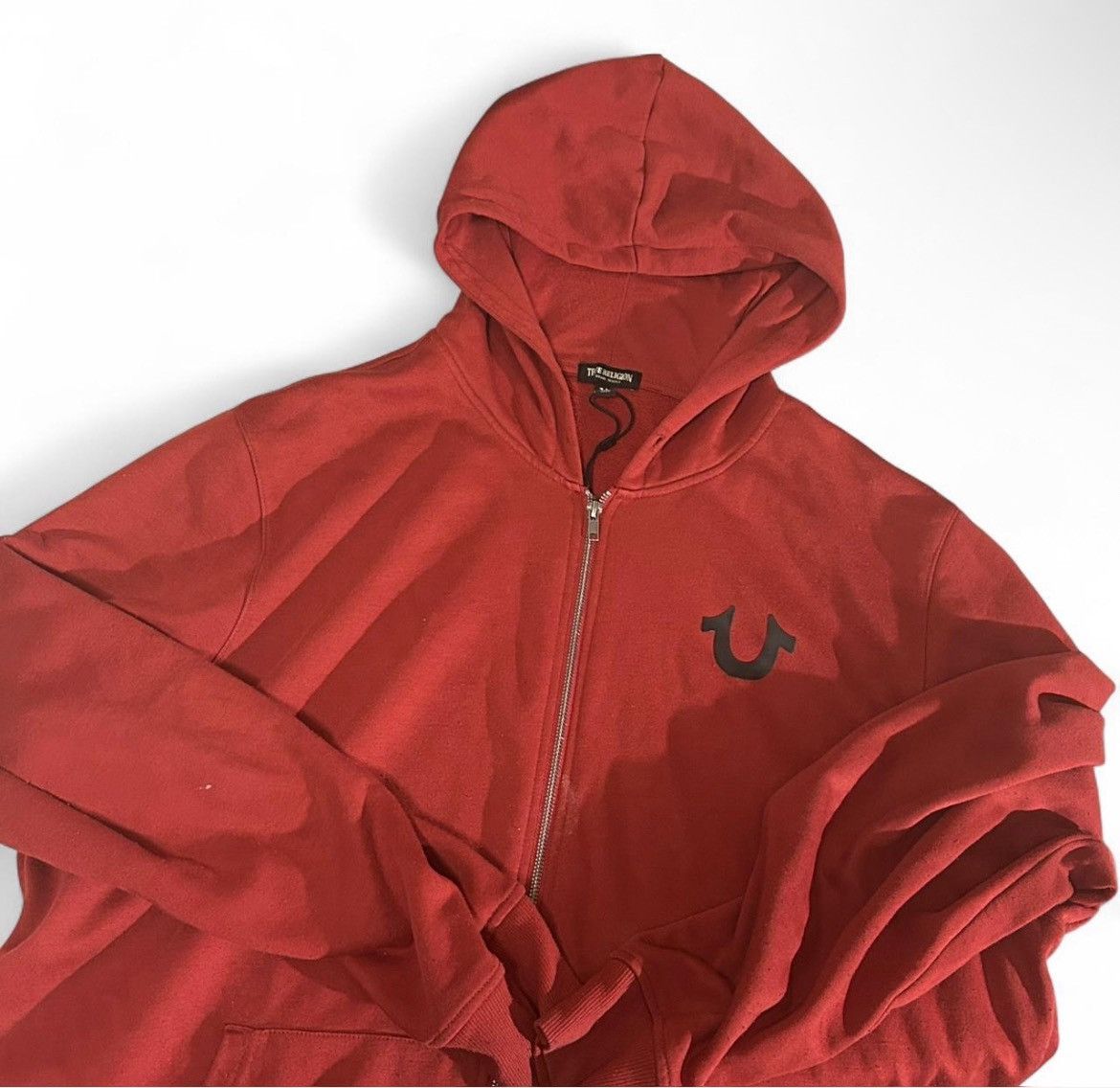 True Religion Red True Religion Zip Up Size US XXL / EU 58 / 5 - 2 Thumbnail