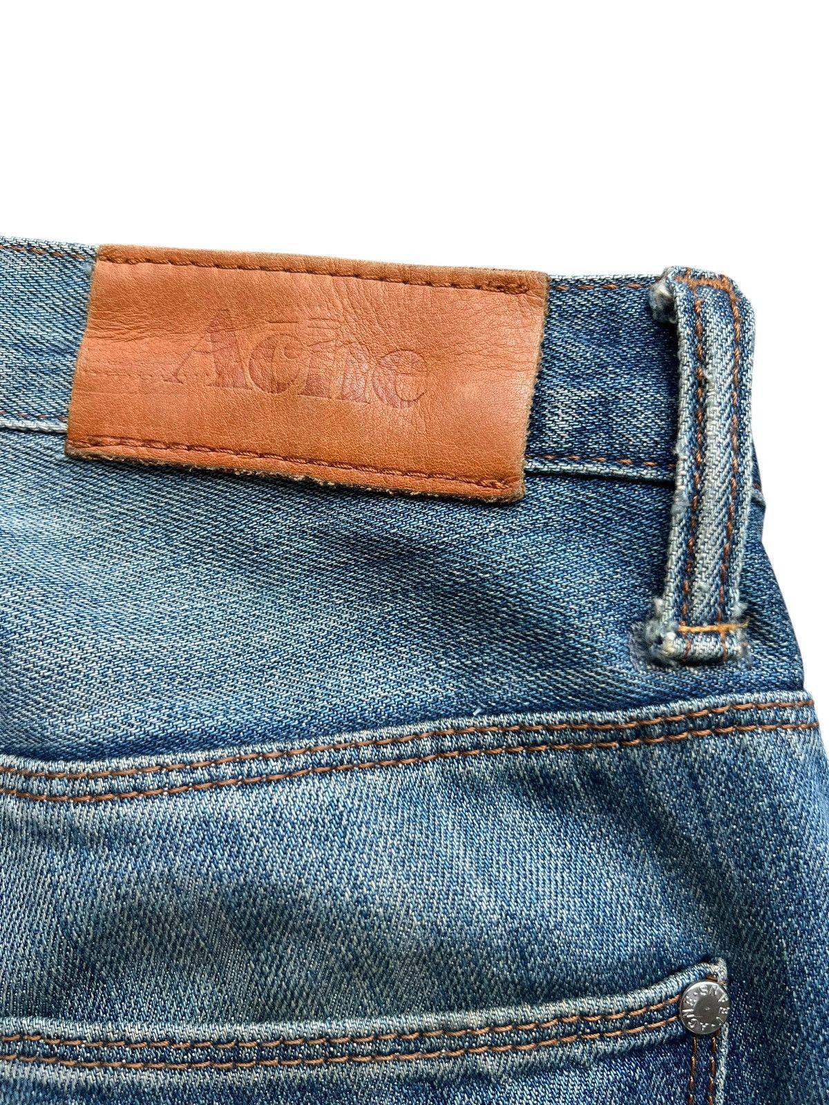 Acne Studios Vintage Acne Studios Distressed Mudwash Denim Jeans 32x27 Size 32" / US 10 / IT 46 - 8 Thumbnail