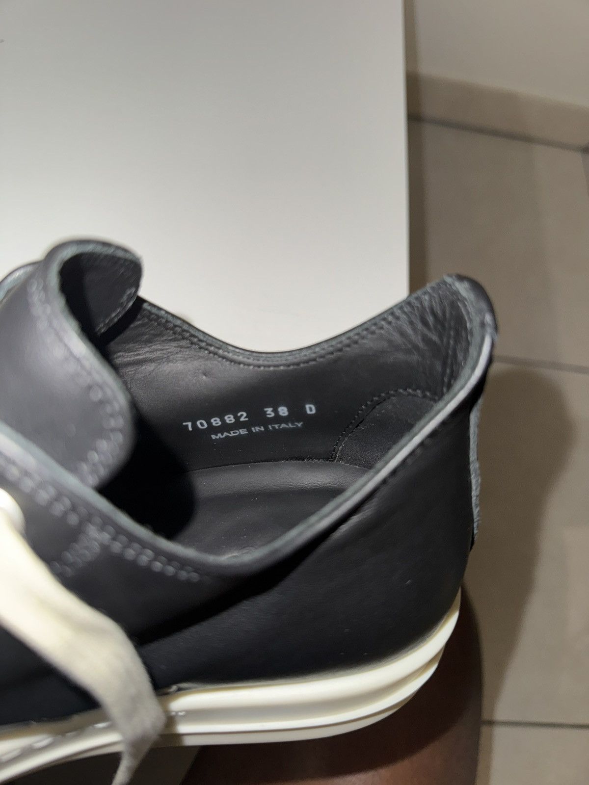 Rick Owens Rick Owens ramones low Size US 7 / IT 37 - 12 Thumbnail