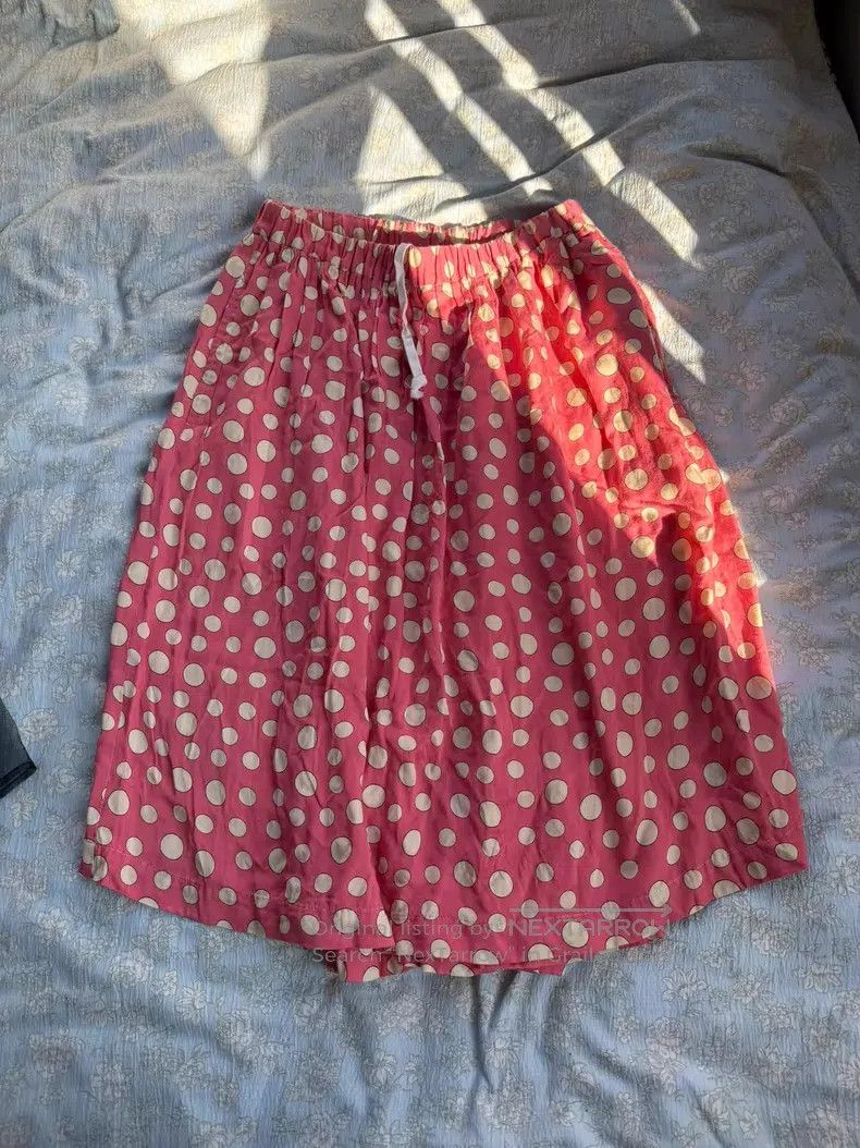 Comme des Garcons Comme Des Garcons size S Pink Polka Dot Skirt Size 23" - 1 Thumbnail