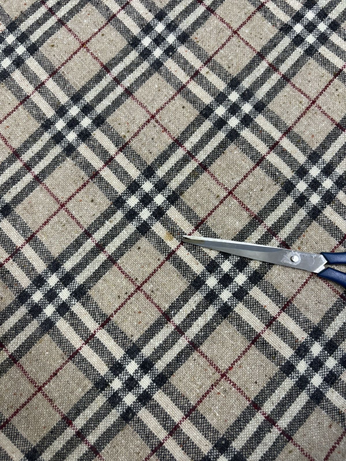 Burberry Vintage Burberry London Nova Check Wool Blend Midi Skirt Size 29" - 5 Thumbnail