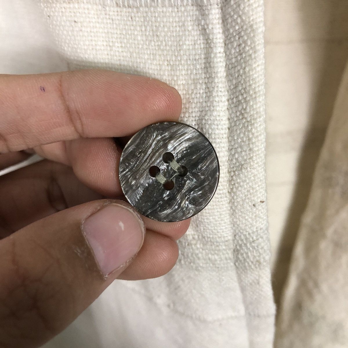 45rpm 📌Vintage Chore Jacket Button Striped Design Milagosta India Size US M / EU 48-50 / 2 - 17 Thumbnail