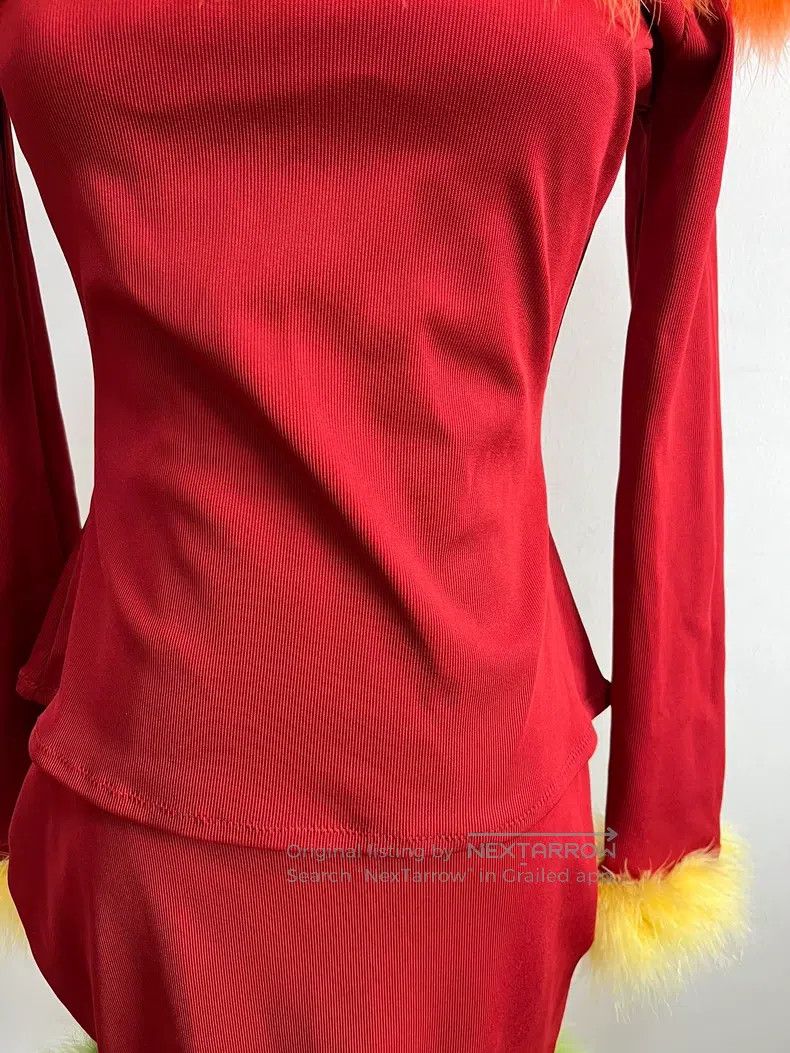 Jean Paul Gaultier Jean Paul Gaultier Top and skirt, red Size M / US 6-8 / IT 42-44 - 4 Thumbnail