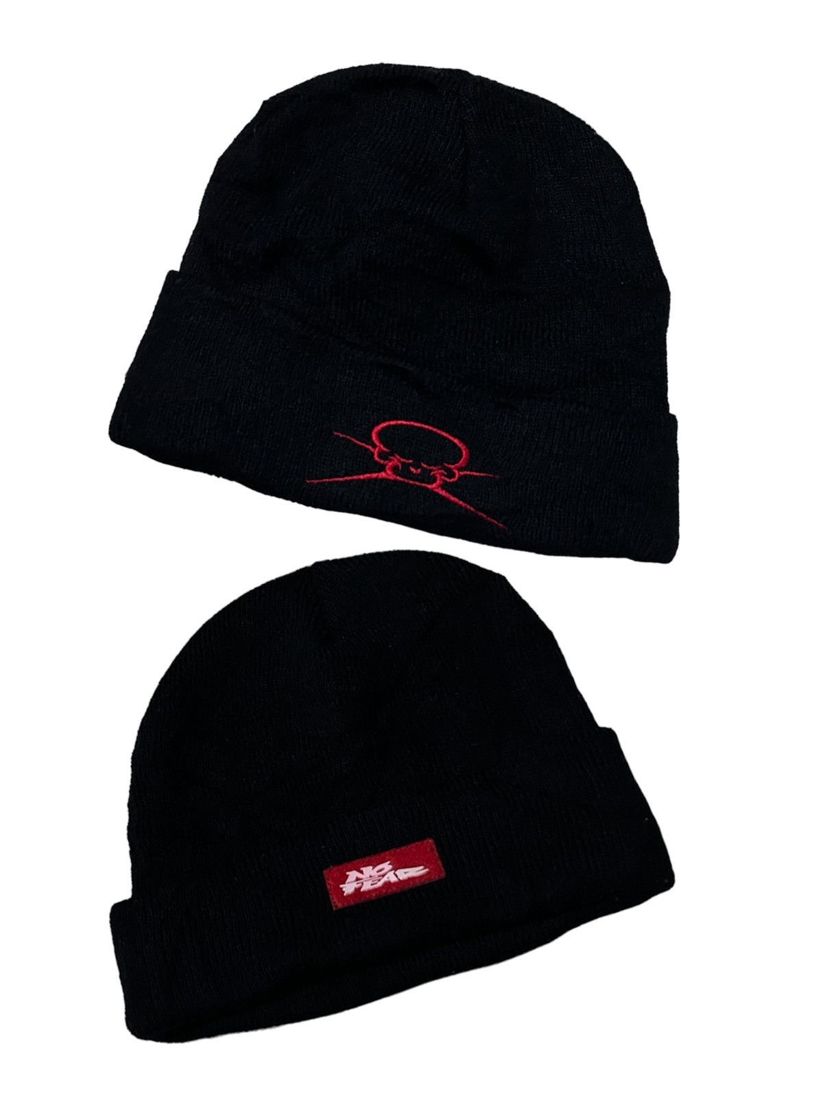 No Fear × Vintage NO FEAR Beanie Hats ☠️ Size ONE SIZE - 1 Thumbnail
