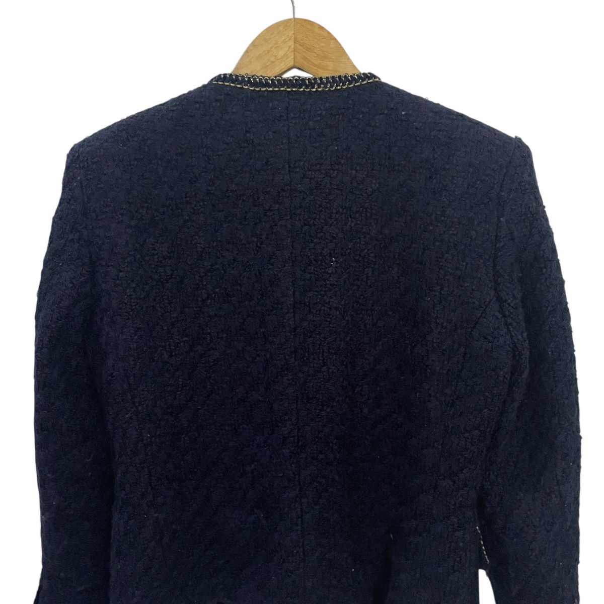 Japanese Brand Vintage A Voir Pour Homme Tweed Jacket Size M / US 6-8 / IT 42-44 - 12 Thumbnail