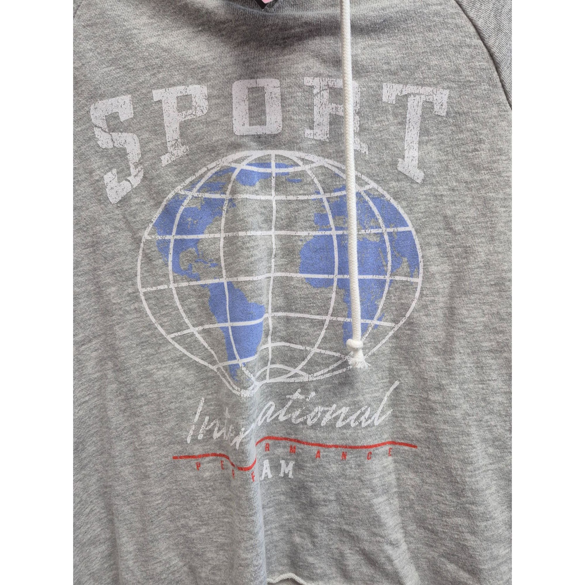 Other Grayson Threads Womens Sport International Cropped Hoodie Me Size M / US 6-8 / IT 42-44 - 3 Thumbnail