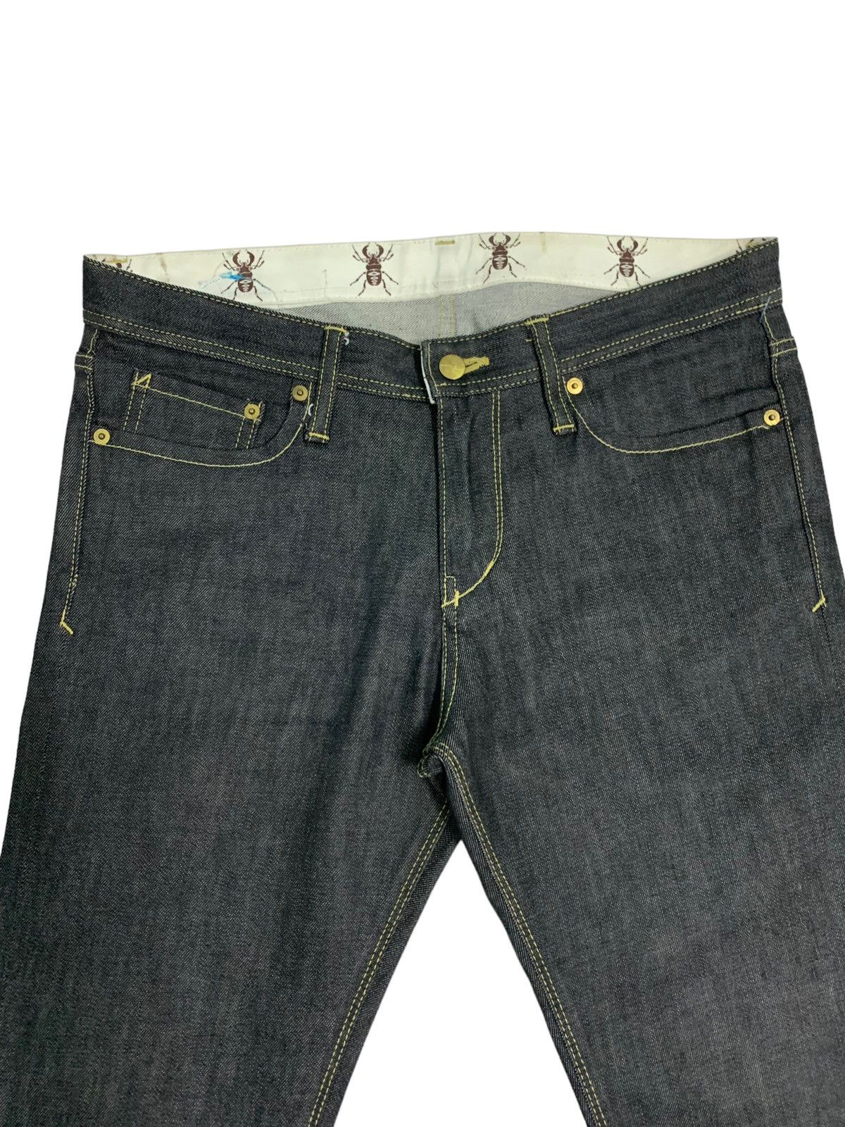 PHENOMENON 🔥Vintage Japanese Brand Phenomenon Slim Fit Jeans Size US 33 - 10 Thumbnail