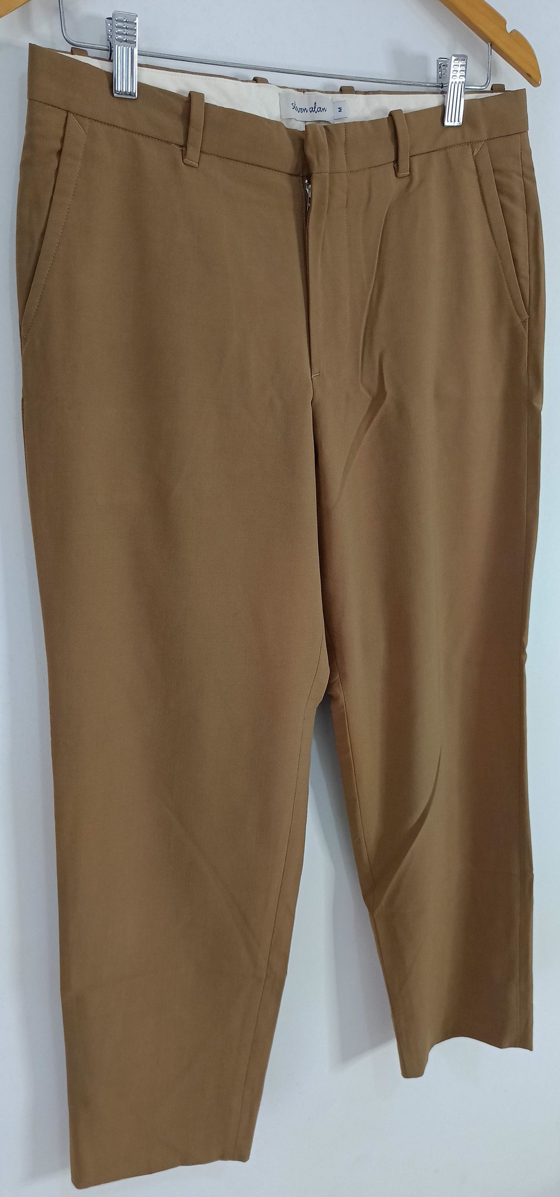 Steven Alan Steven Alan Japan brown chino formal wool blend pants 32x28 Size US 32 / EU 48 - 2 Thumbnail