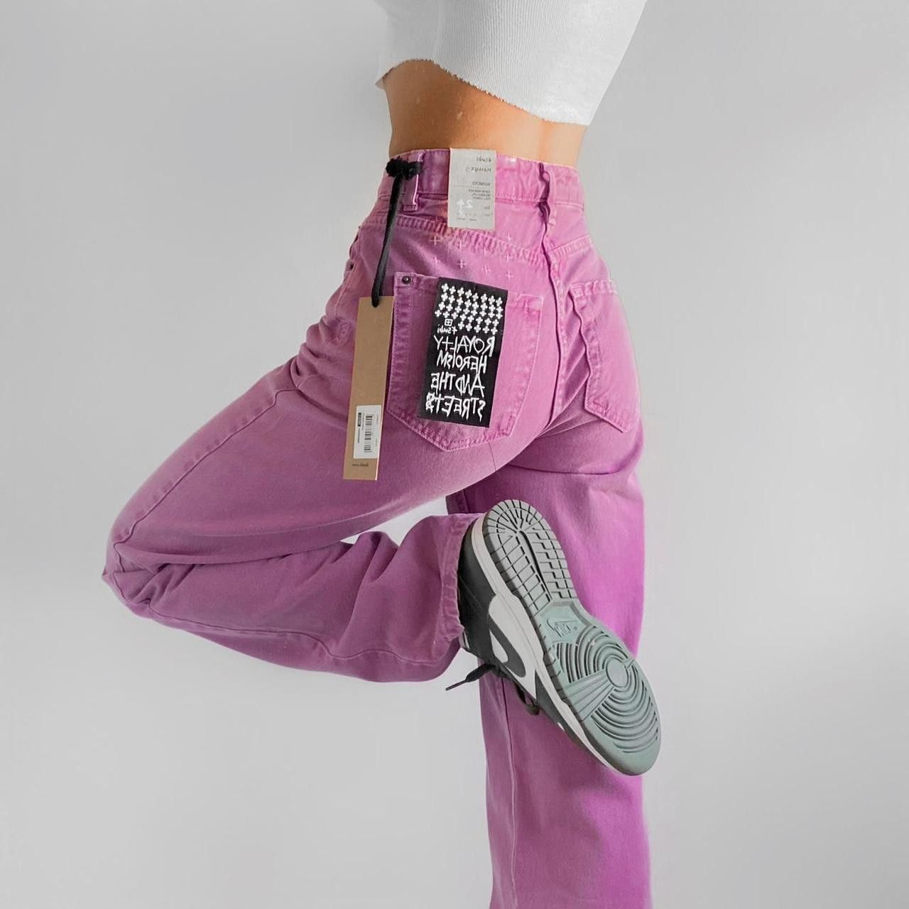 Ksubi Ksubi Purple 050 Jeans Pants Cotton 29 Playback Size 29" - 3 Thumbnail