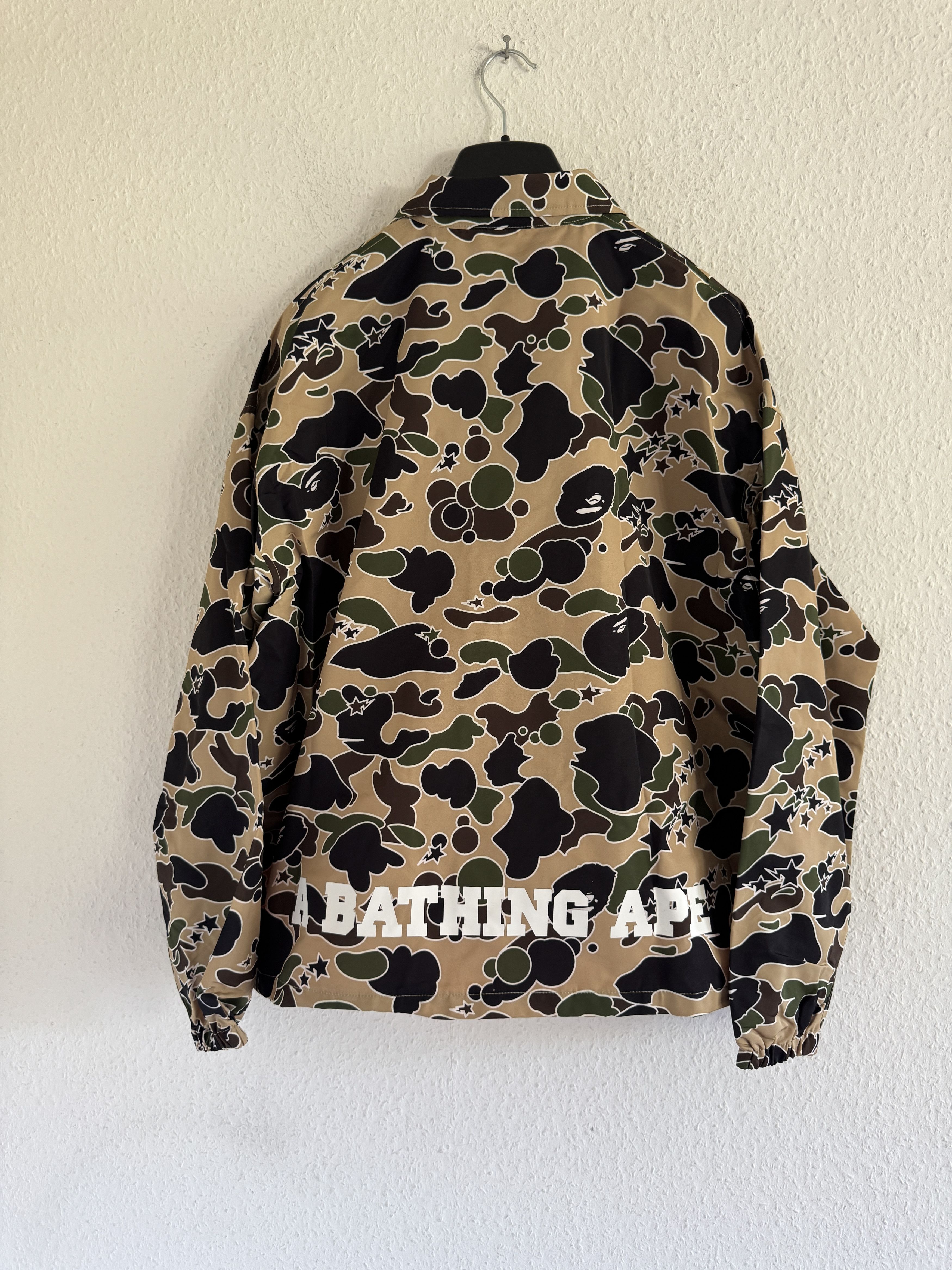 Bape Sta Camo Relaxed Coach Jacket Size US XL / EU 56 / 4 - 9 Thumbnail