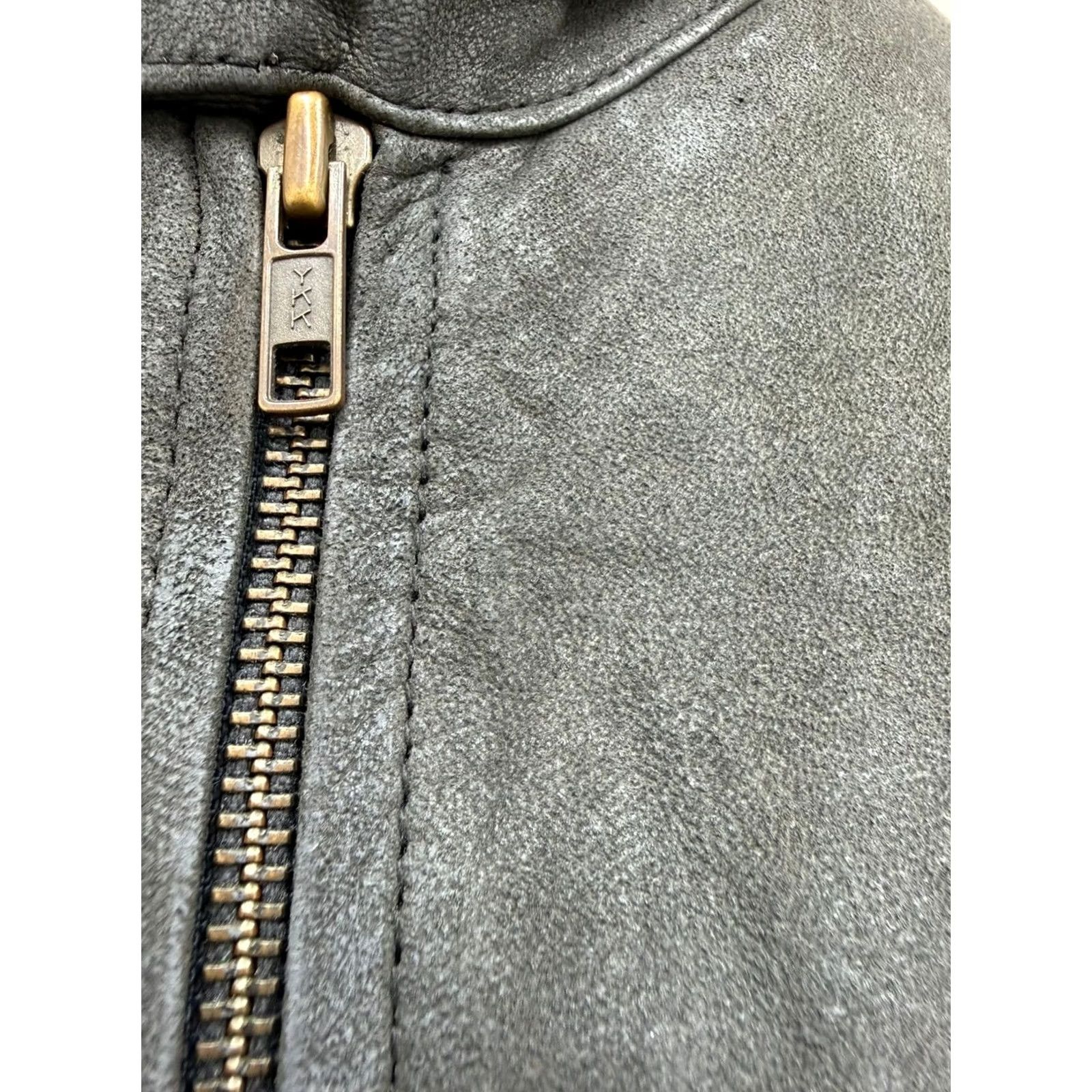 Vintage Men's Italian Sheepskin Leather Jacket Premium Soft Black Coat L Size US L / EU 52-54 / 3 - 6 Thumbnail