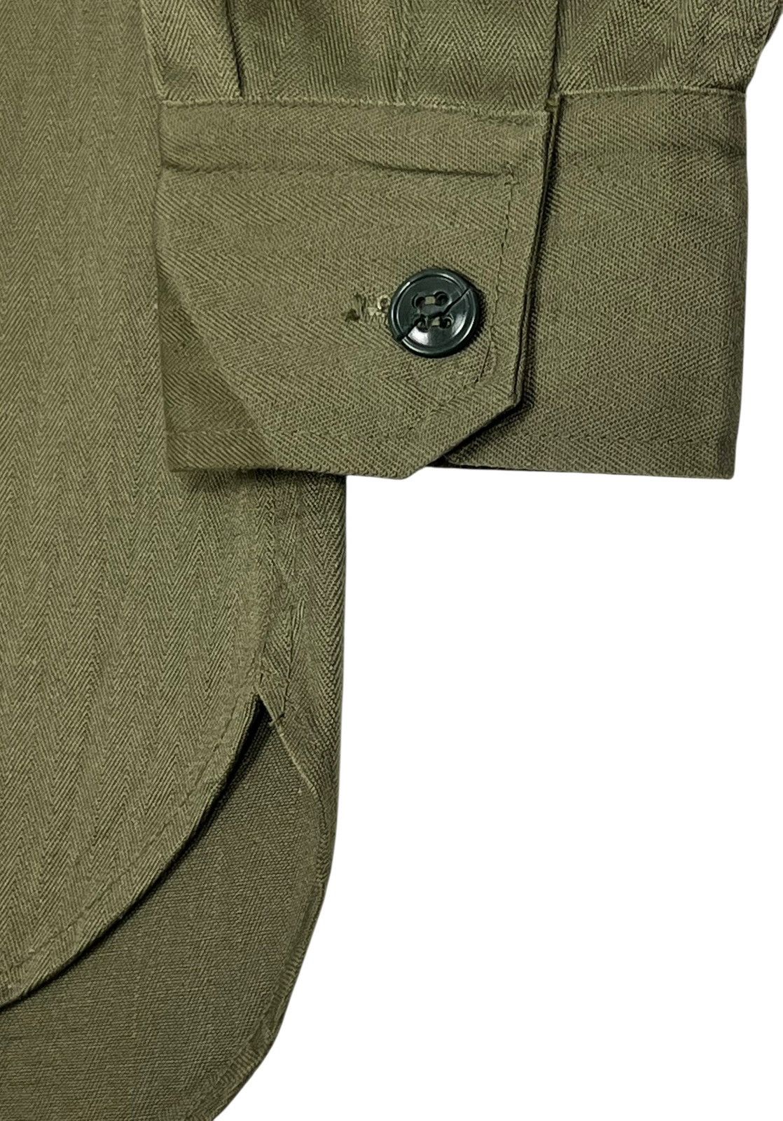 Vintage Vintage 60s US Army OG107 HBT Utility Shirt Size US S / EU 44-46 / 1 - 9 Thumbnail