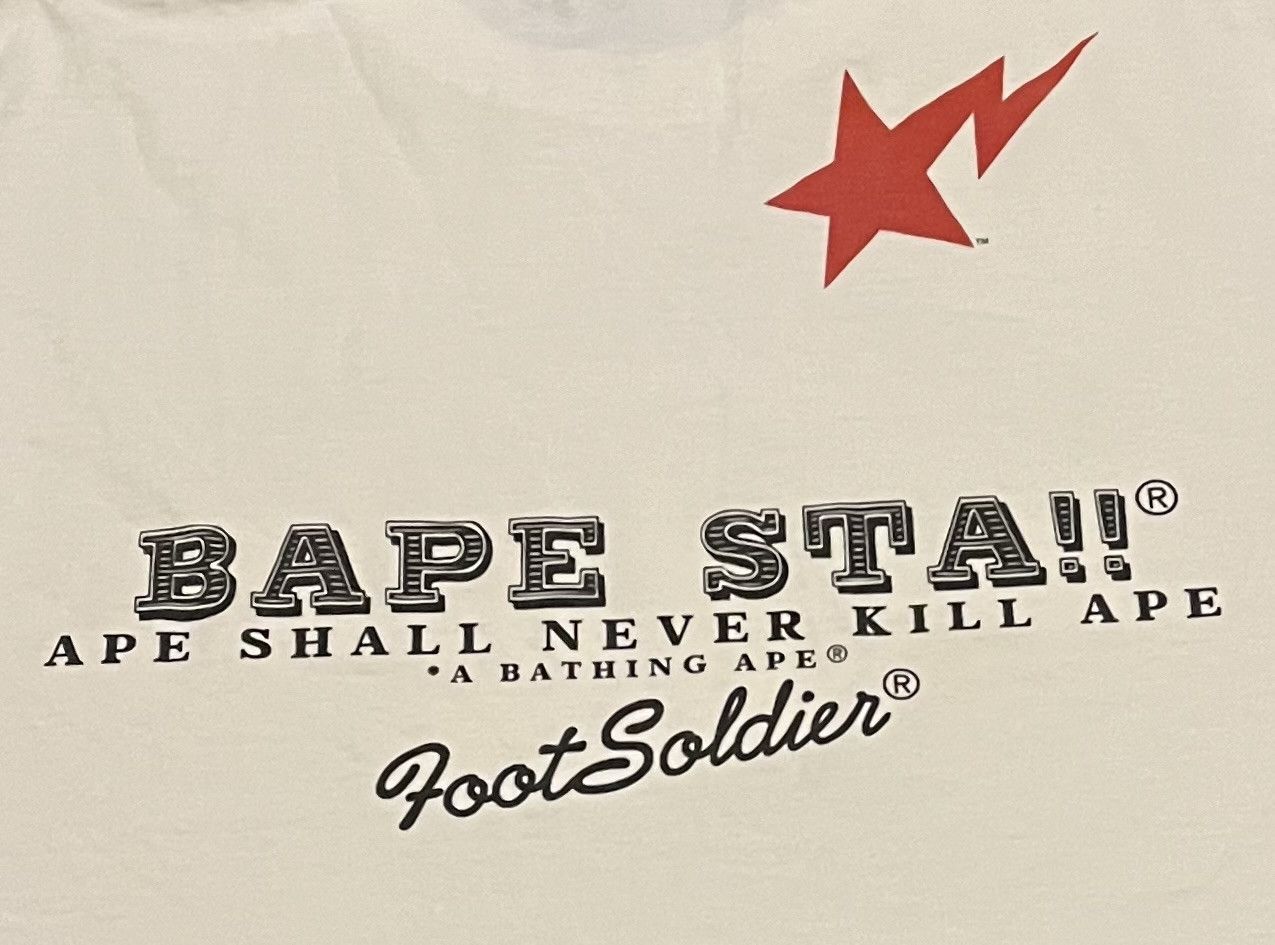 Bape Bape generals logo tee shirt Size US M / EU 48-50 / 2 - 4 Thumbnail