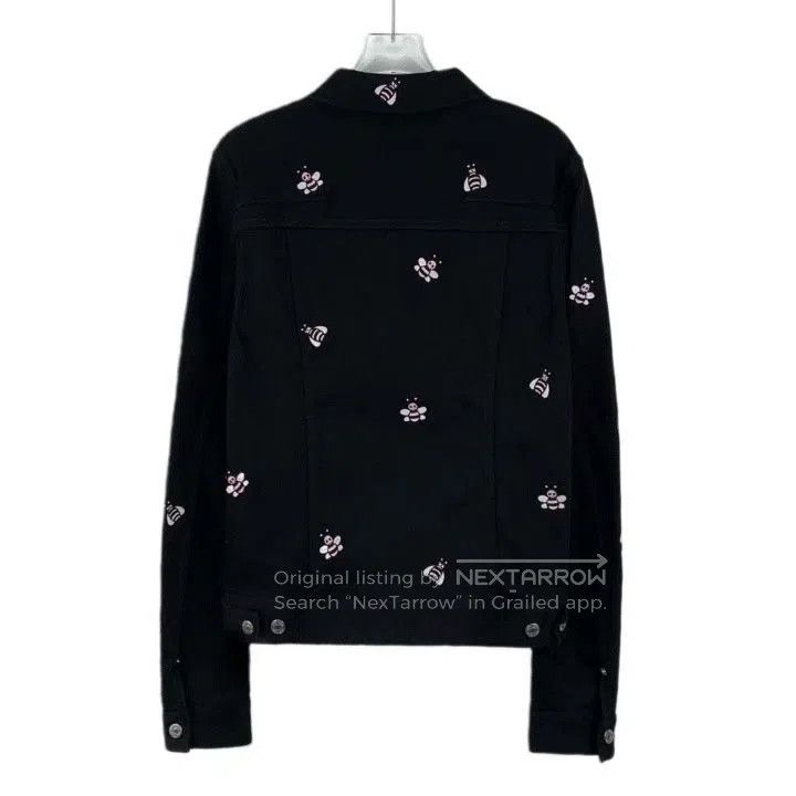 Dior Dior Black Bee Embroidery Denim Jacket. Size US S / EU 44-46 / 1 - 2 Thumbnail