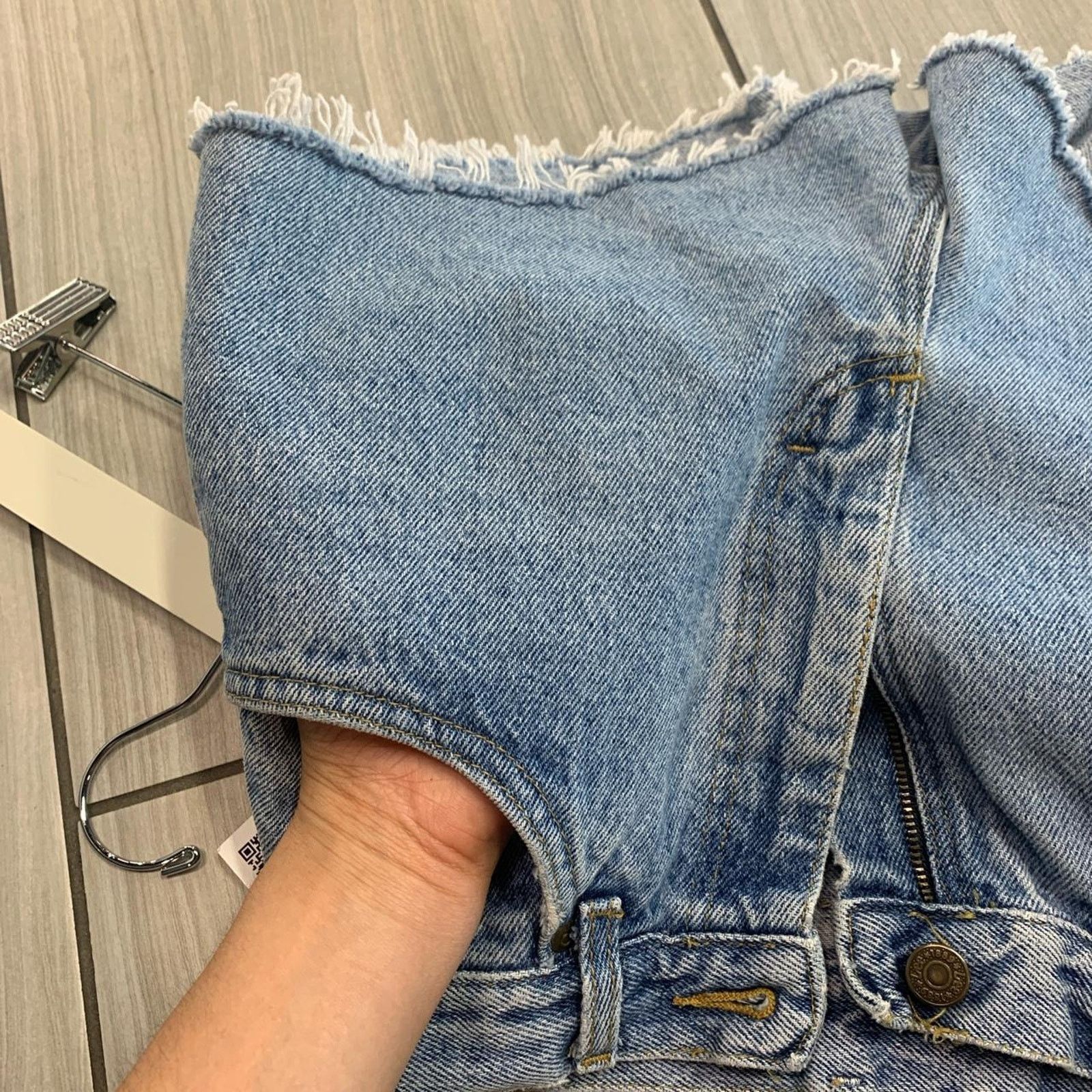 Lee Custom Cut Lee Denim Shorts Size US 27 - 4 Thumbnail
