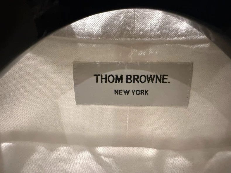 Thom Browne Thom Browne size2 Arm pin shirt-white Size US M / EU 48-50 / 2 - 3 Thumbnail