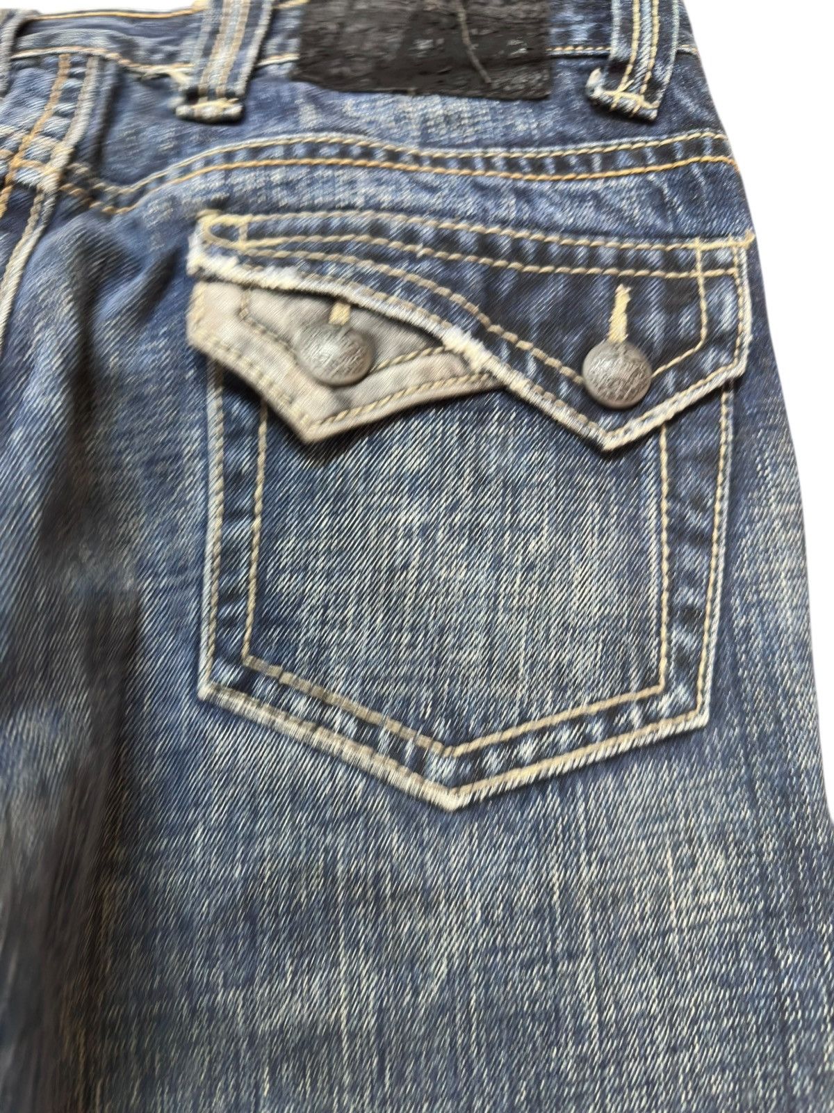 Hysteric Glamour Vintage Donon Whiskers Grunge Denim Size US 30 / EU 46 - 9 Thumbnail