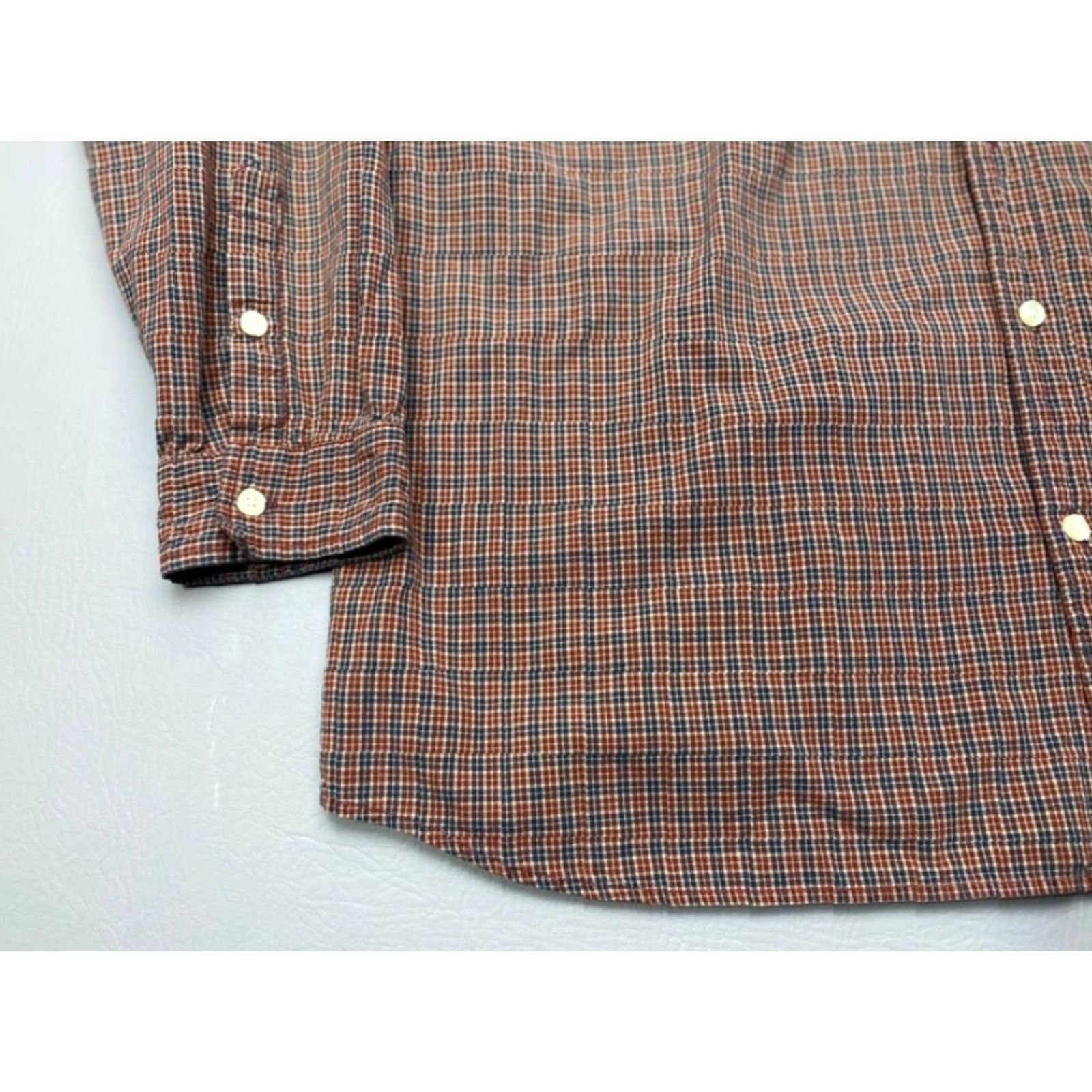 Carhartt Carhartt Button Up Shirt S254 Mens 2XL Plaid Pockets Cotton Long Sleeve 8282 Size US XXL / EU 58 / 5 - 3 Thumbnail