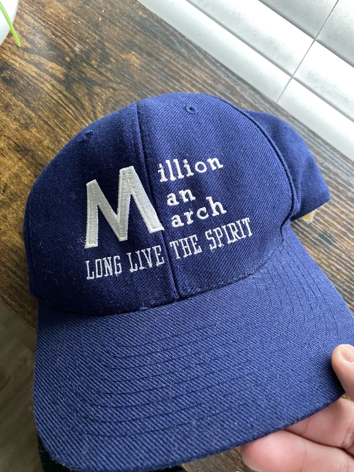 Vintage Vintage Million Man March Black History Snapback Hat Size ONE SIZE - 2 Thumbnail