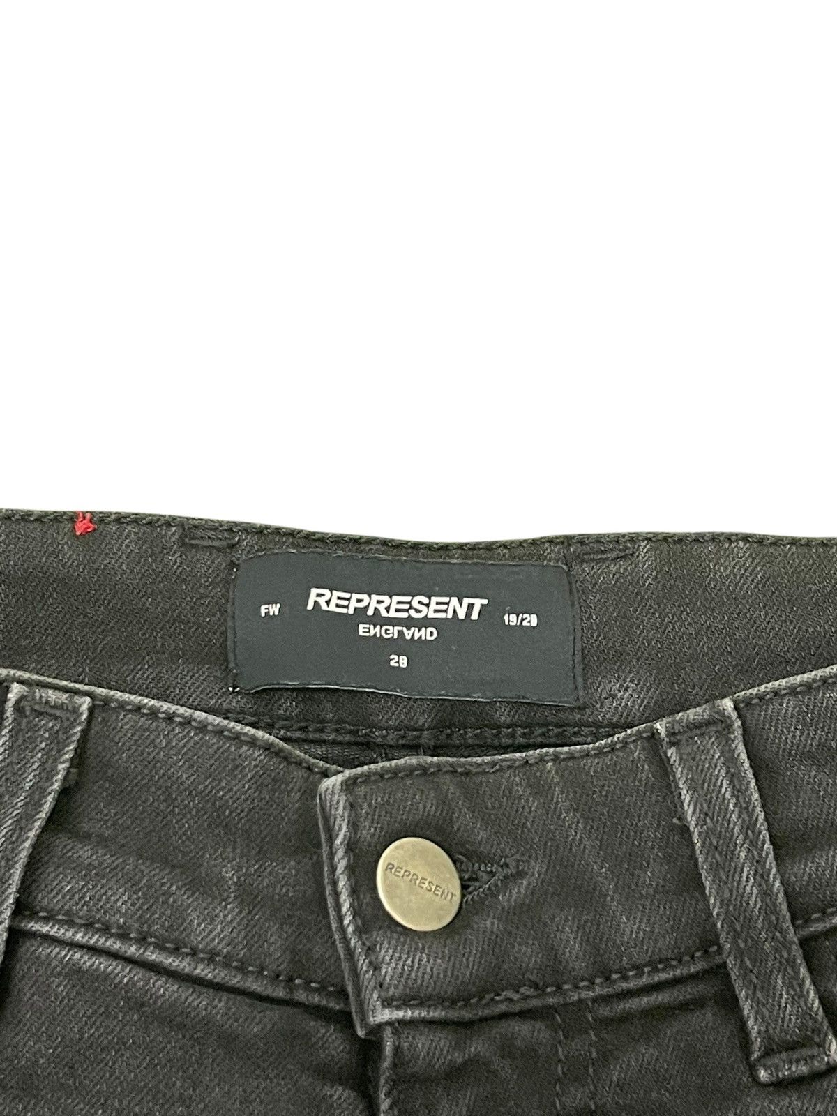 Represent Clo. Skinny Jeans Represent Clo. Distress Stretchy 7🟦 Size US 28 / EU 44 - 8 Thumbnail
