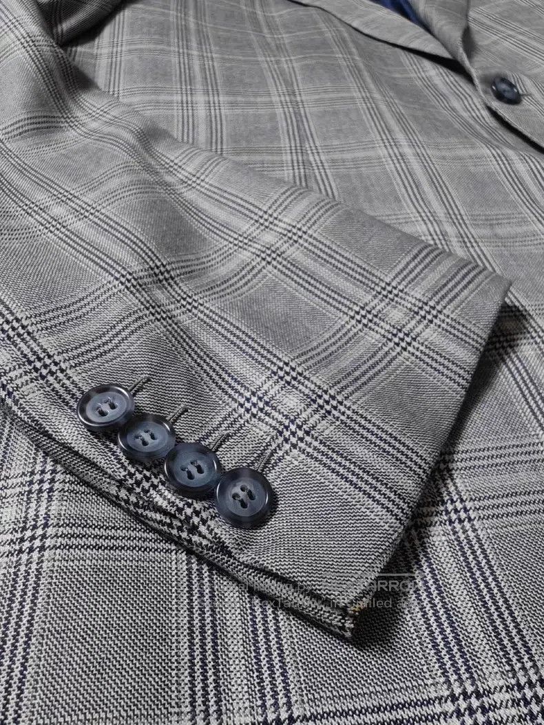 Brioni Brioni Checkered cashmere and silk single-breasted suit Size US L / EU 52-54 / 3 - 7 Thumbnail