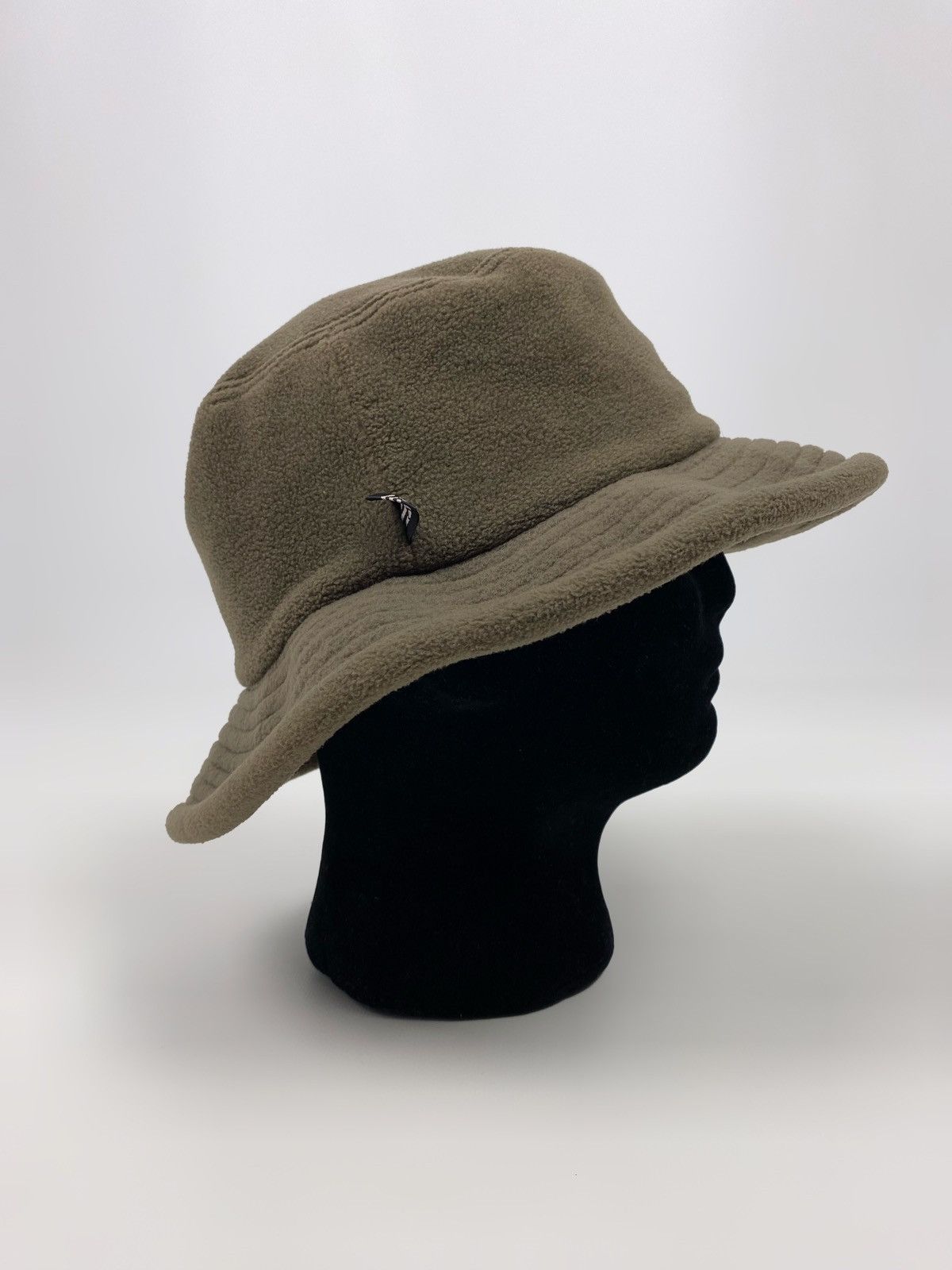 Adidas 1990’s Vintage Adidas Brown Fleece Bucket Hat Size ONE SIZE - 2 Thumbnail