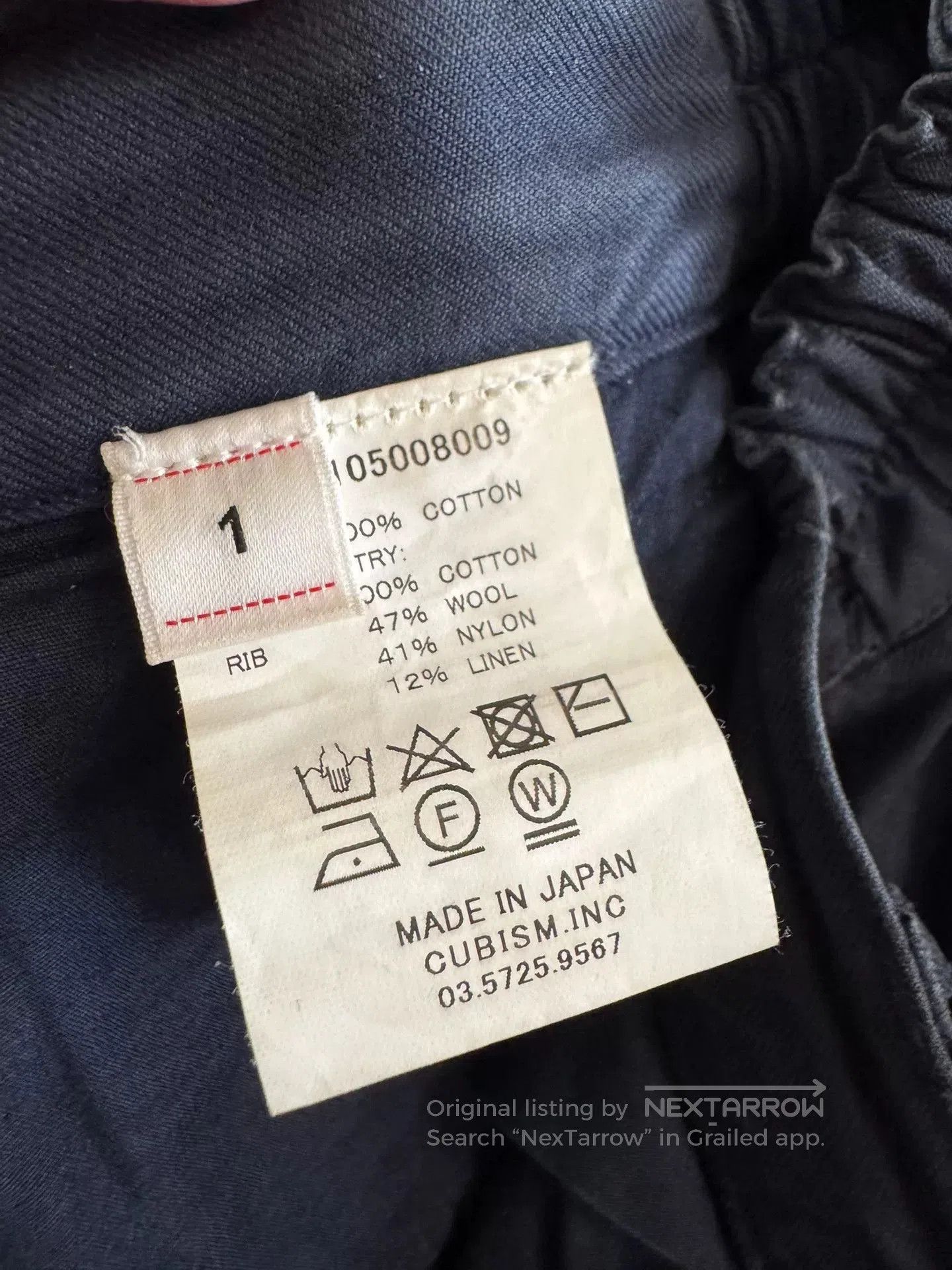 Visvim visvim carrol chino pants navy wash damaged. Size US 30 / EU 46 - 3 Thumbnail