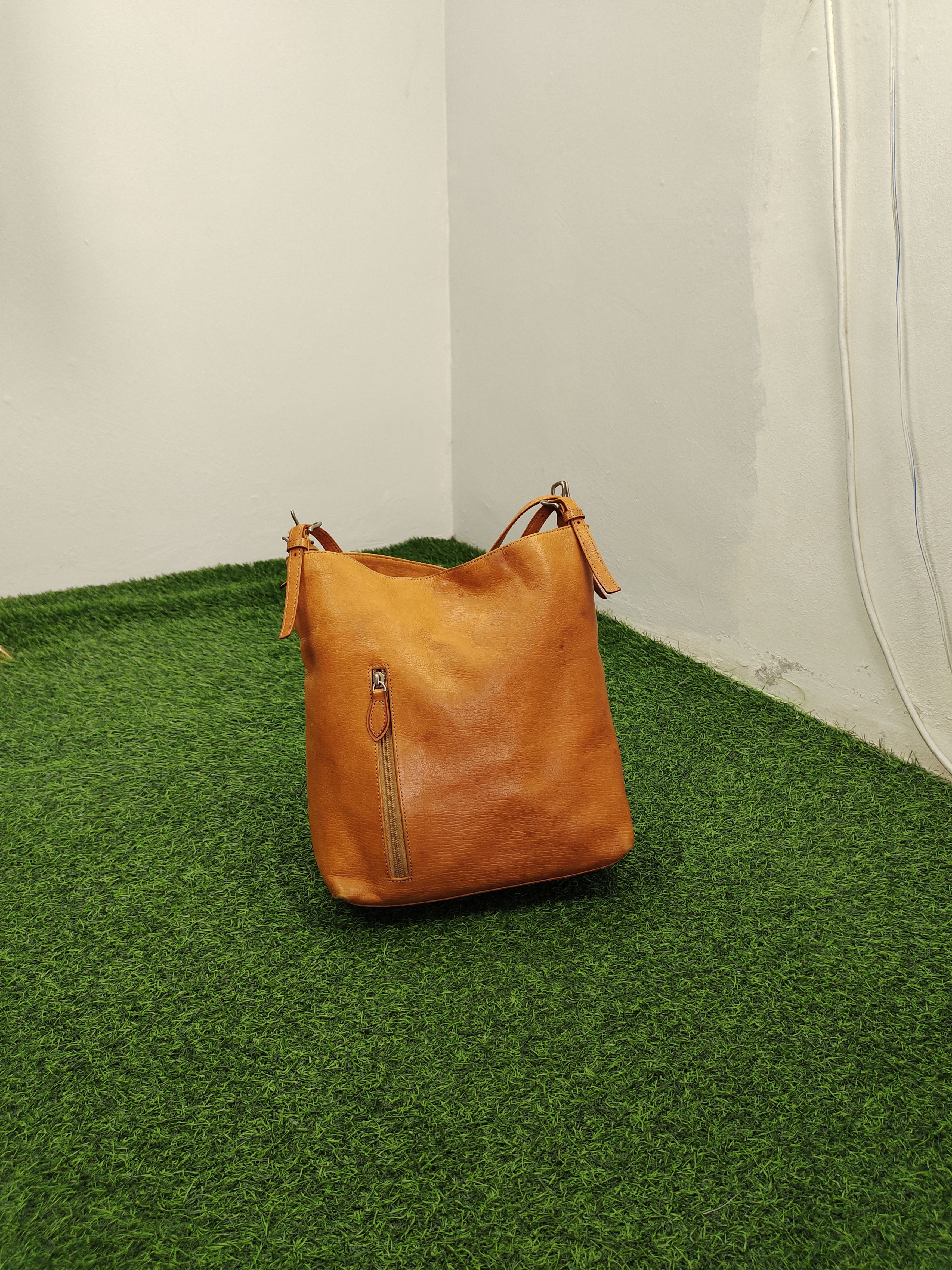Hysteric Glamour Vintage Beau Dessin Japan Patina Leather Tote Bag Size ONE SIZE - 4 Thumbnail