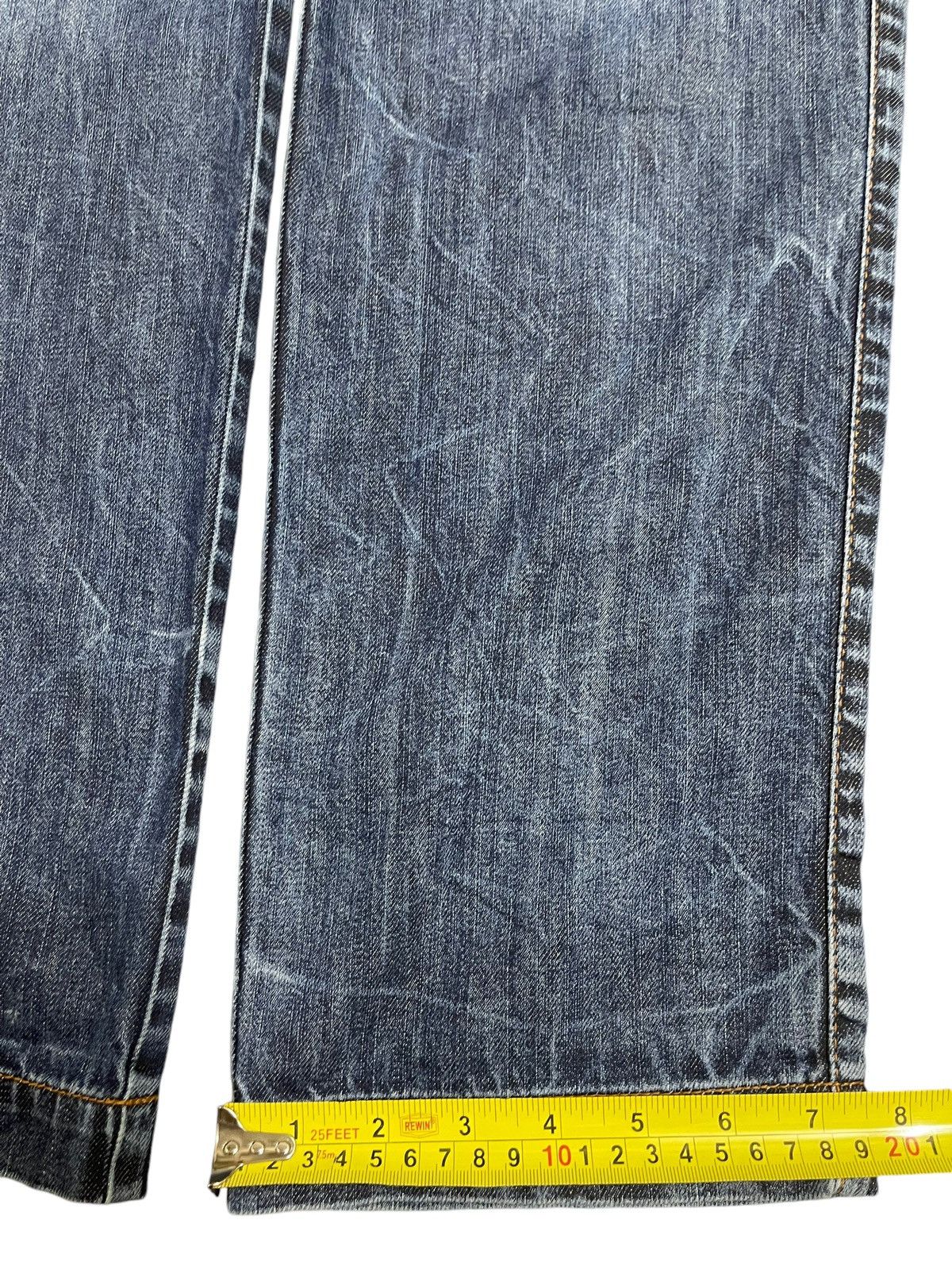 Dolce & Gabbana Vintage Dolce Gabbana Blue Faded Wash Distress Jeans Size US 35 - 17 Thumbnail