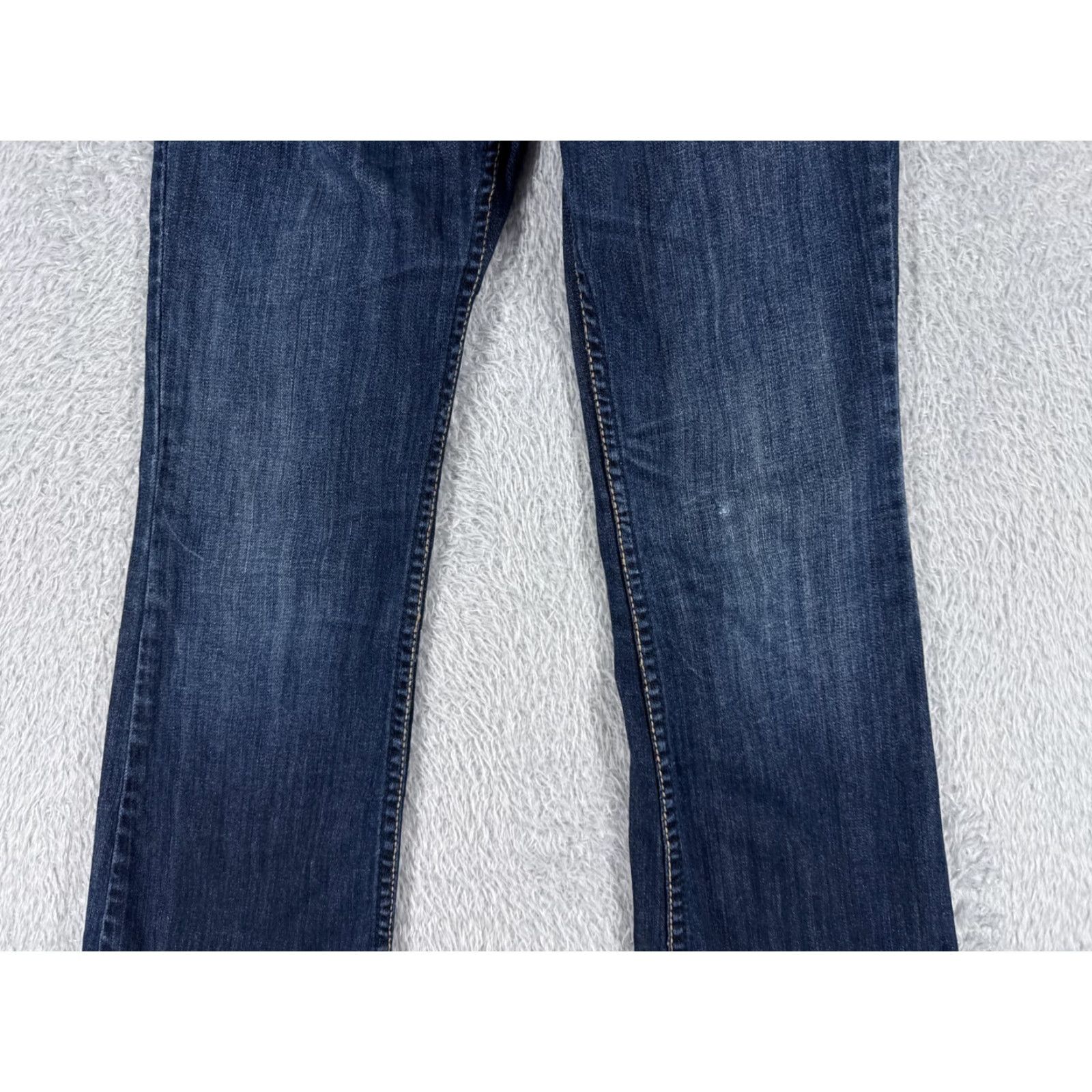 Silver Jeans Co. VINTAGE Silver Jeans Womens Bootcut Jeans 25 Blue Denim Stretch Pockets 2010s Size 42" / US 20 - 3 Thumbnail