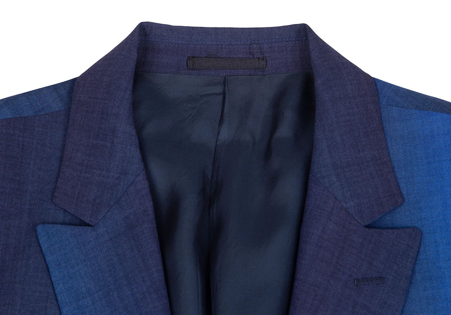 Issey Miyake Wool Gradient 1-Button Jacket in Blue Size 4 Size US XL / EU 56 / 4 - 3 Thumbnail