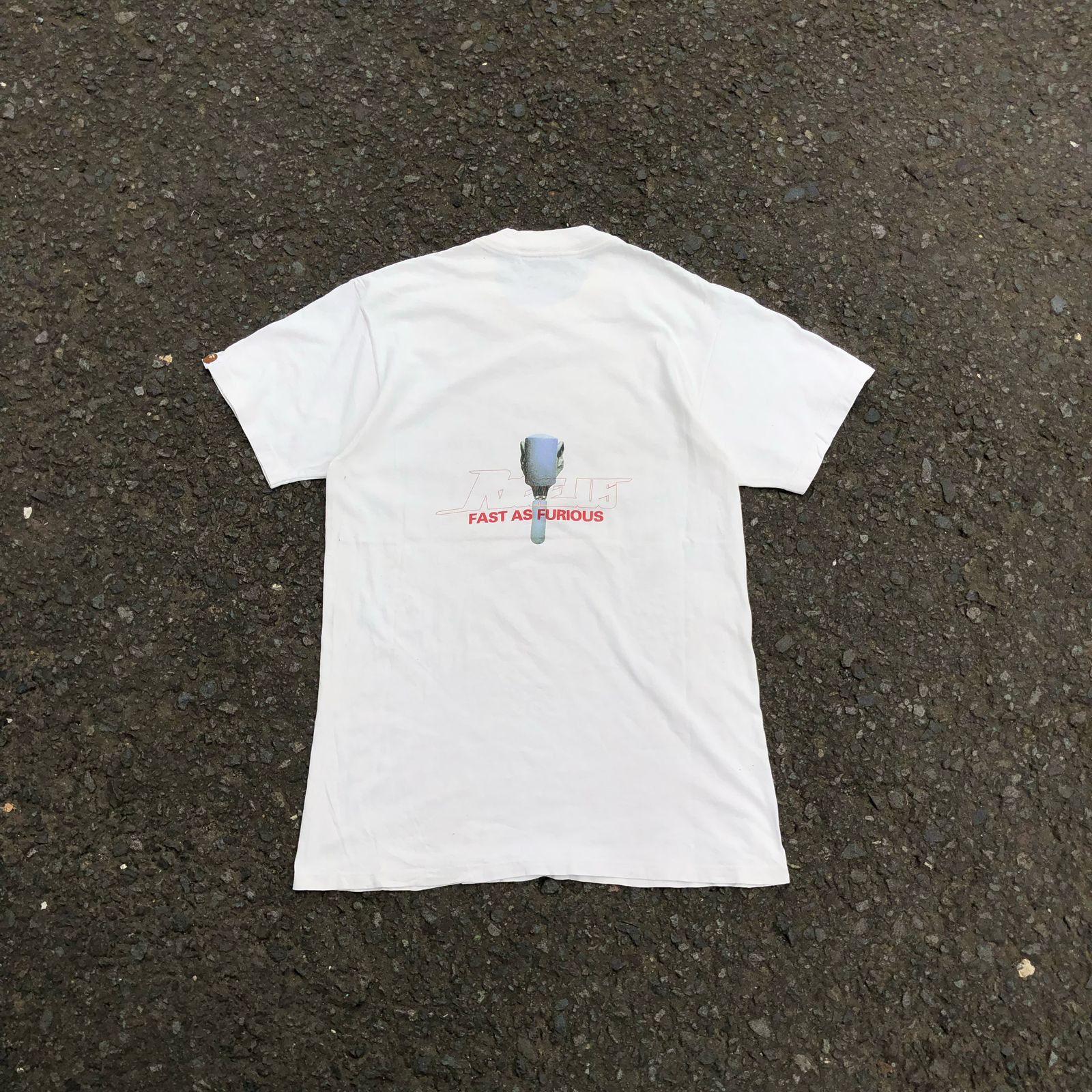 Bape Vtg 90s Bape x Rocnelius Fantasma Tshirt Size US M / EU 48-50 / 2 - 5 Thumbnail