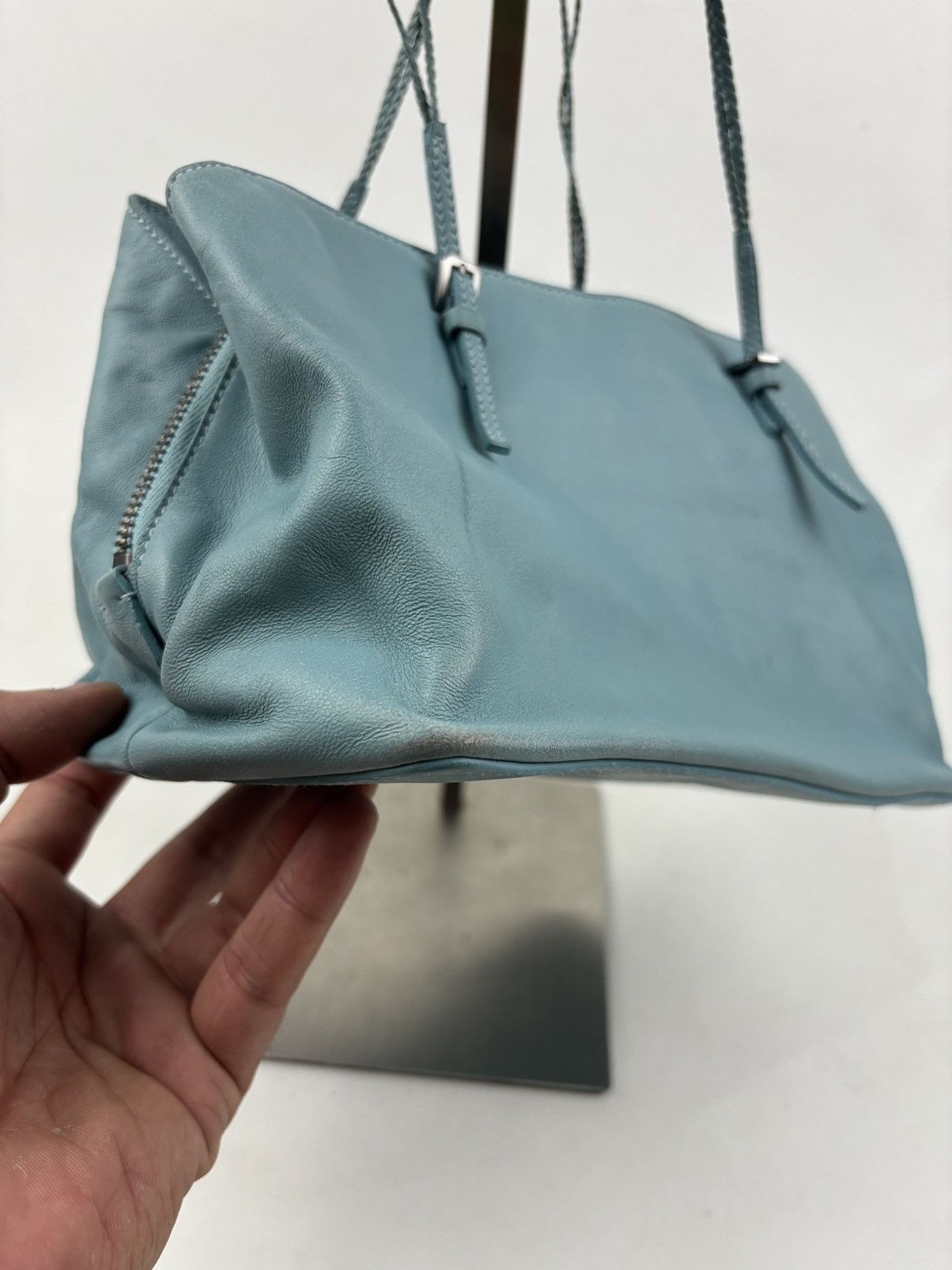 Jil Sander JIL SANDER Braided Handle Pochette Size ONE SIZE - 7 Thumbnail