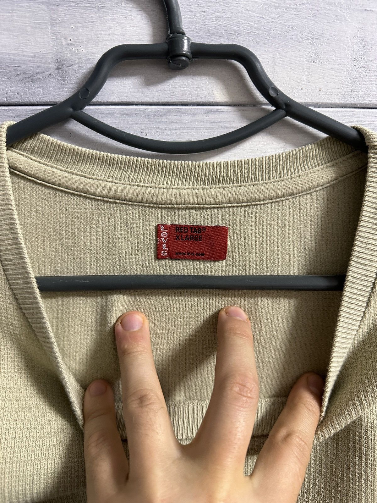 Levi's × Vintage Rare Vintage T-Shirt Levi’s Red Tab 94111 Size US XL / EU 56 / 4 - 8 Thumbnail