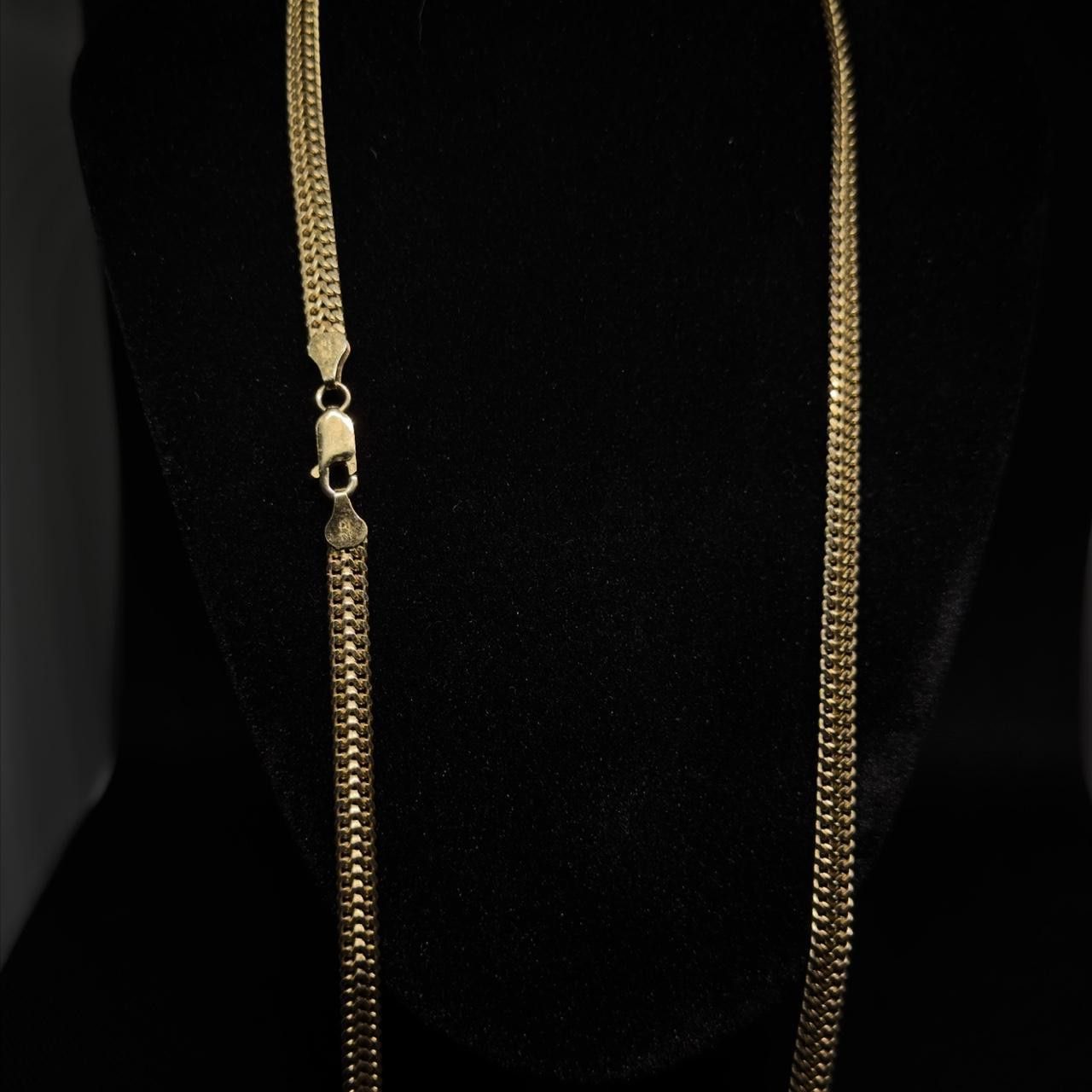 Other VTG 24.7g Double Curb Gold-Wash Link Chain Size ONE SIZE - 3 Thumbnail