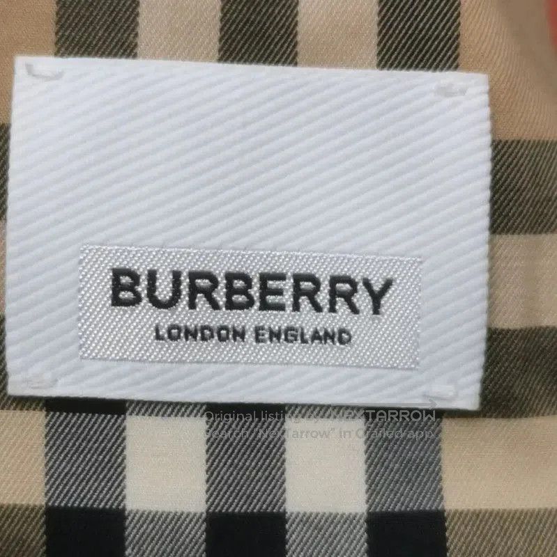 Burberry Burberry Cotton Check Dress in Khaki. Size M / US 6-8 / IT 42-44 - 4 Thumbnail