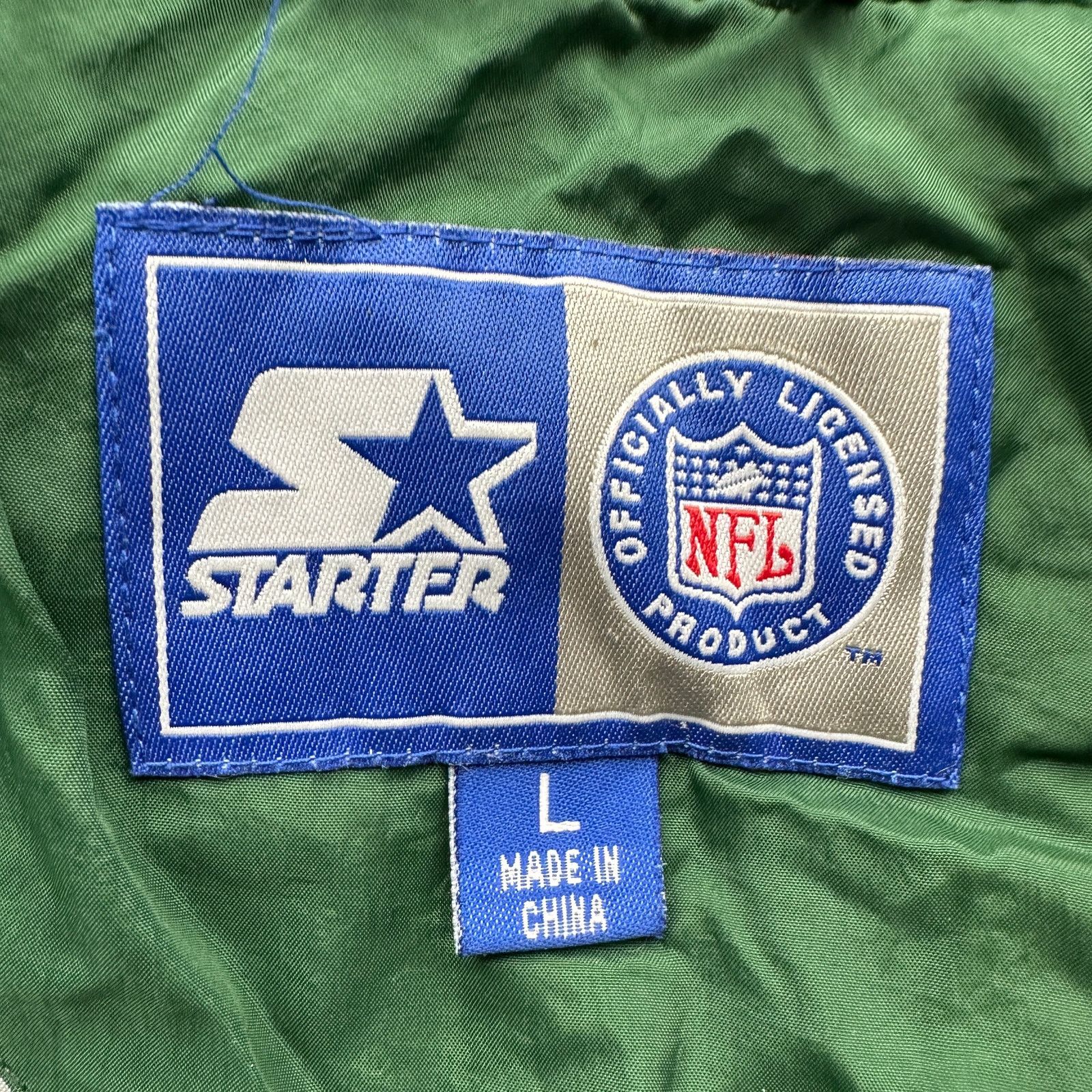 Starter VTG 90s Starter Green Bay Packers Windbreaker Jacket Large Size US L / EU 52-54 / 3 - 3 Thumbnail