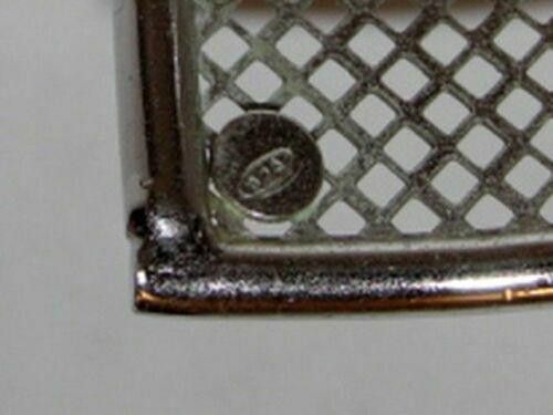 Designer Sterling Silver Fish Net Cuff Bracelet Size ONE SIZE - 5 Thumbnail