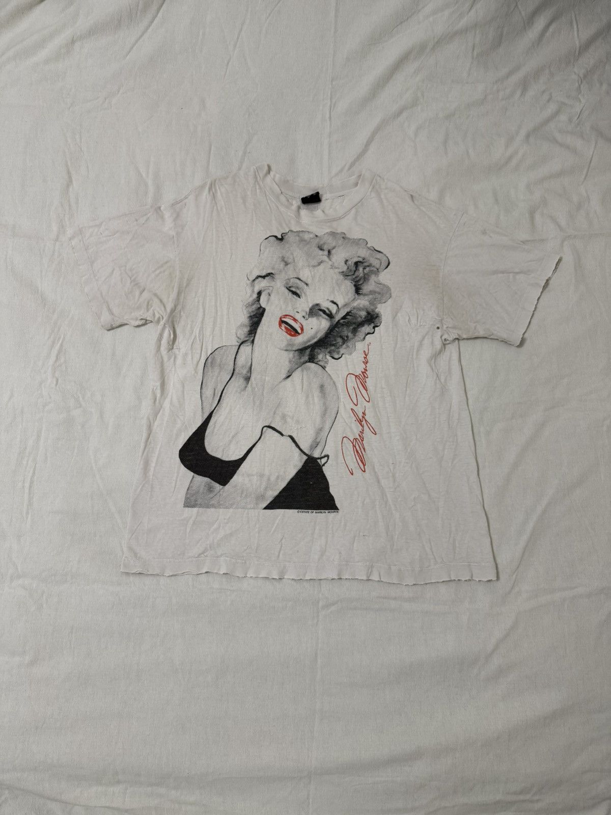 Vintage Vintage Marilyn Monroe T-Shirt Size US XL / EU 56 / 4 - 1 Thumbnail
