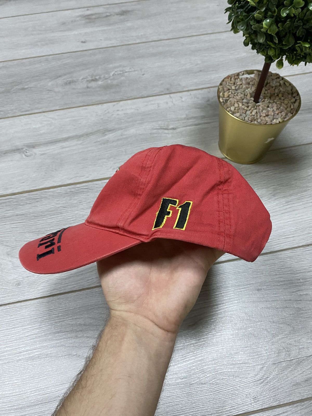 Ferrari Ferrari vintage cap formula uno 1 big logo 5 panel Size ONE SIZE - 4 Thumbnail