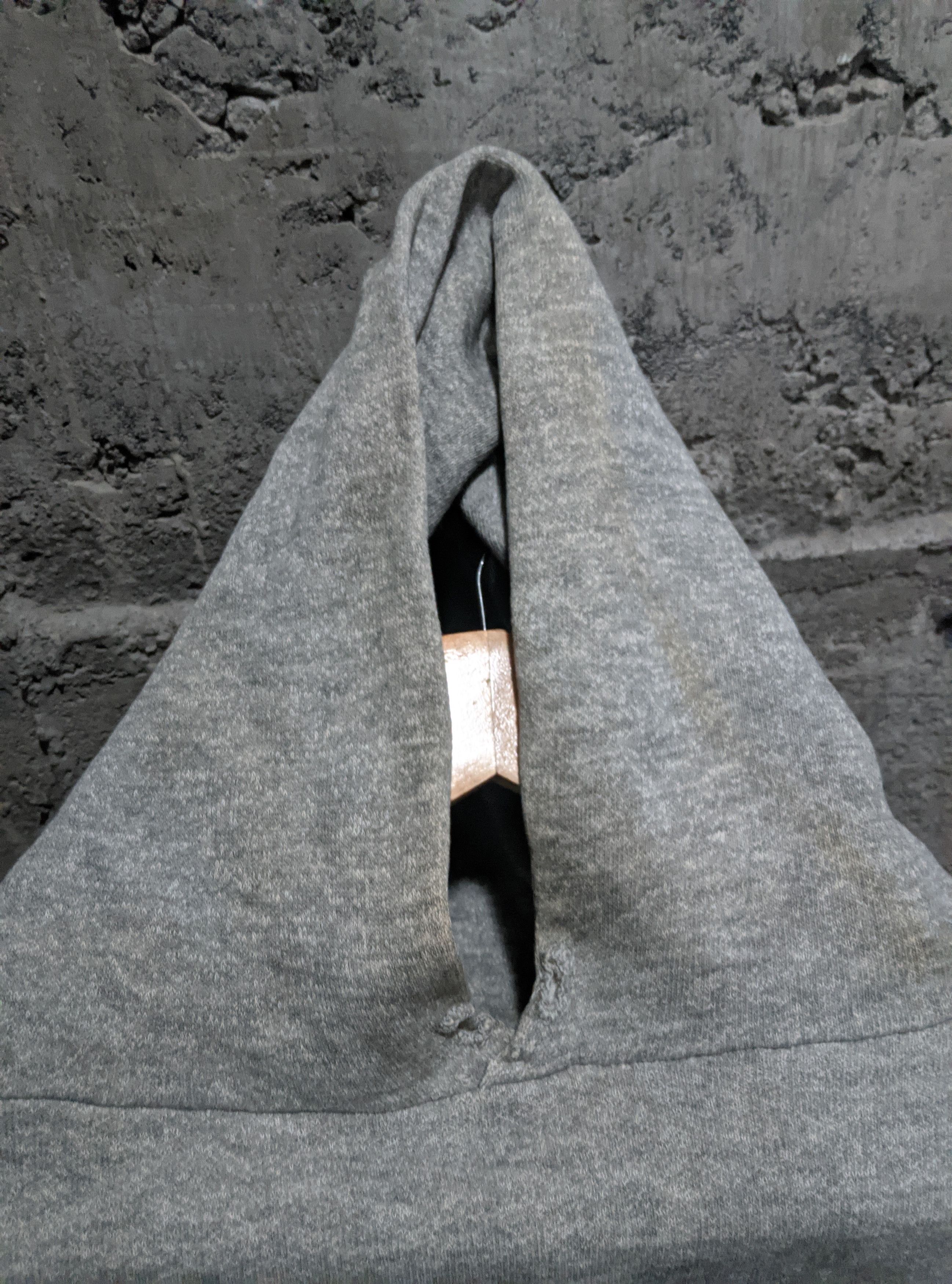 Vintage Vintage 50s 60s hoodie blank grey two tone Size US M / EU 48-50 / 2 - 10 Thumbnail