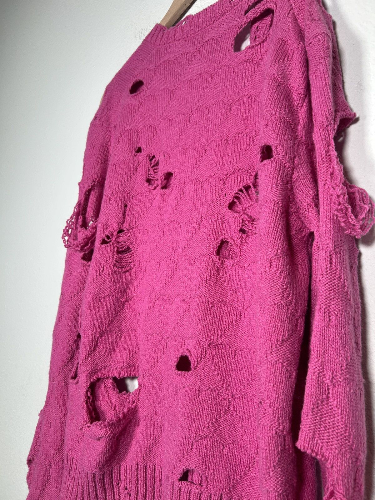 Other FW22 Wool Distressed Sweater Size US XXS / EU 40 - 4 Thumbnail