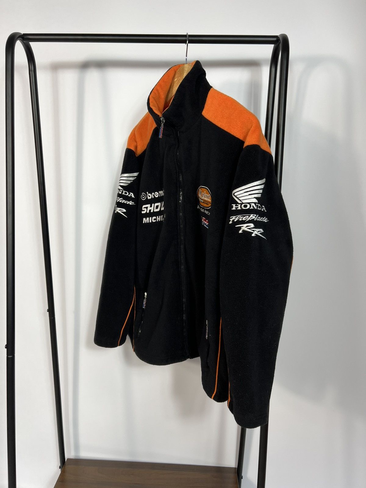 Honda Rare Honda Racing Fleece Jacket HM Plant Moto Style Nascar Size US M / EU 48-50 / 2 - 12 Thumbnail