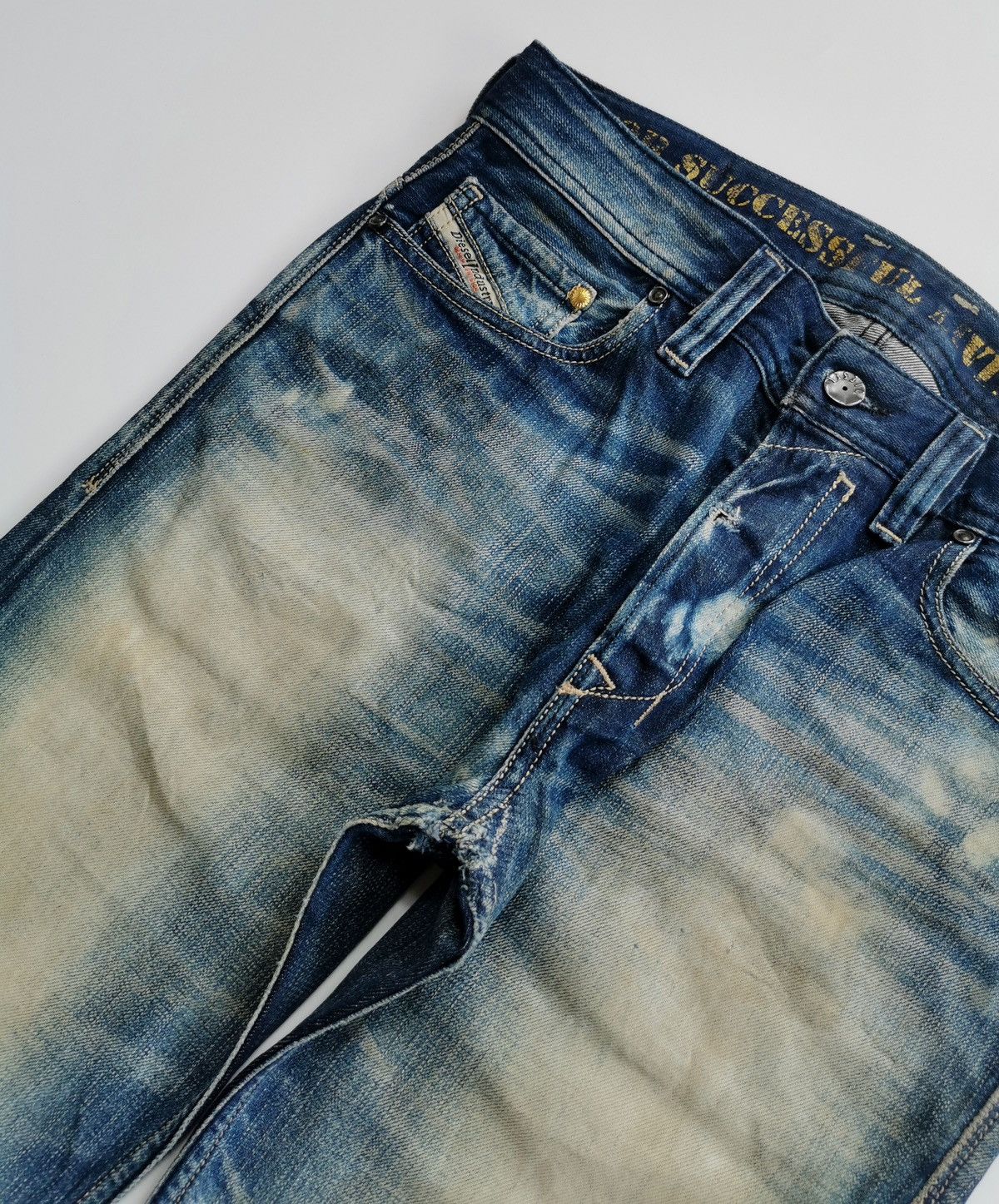 Diesel Black Gold Diesel Mudwash Safado Denim Jeans Size US 30 / EU 46 - 6 Thumbnail